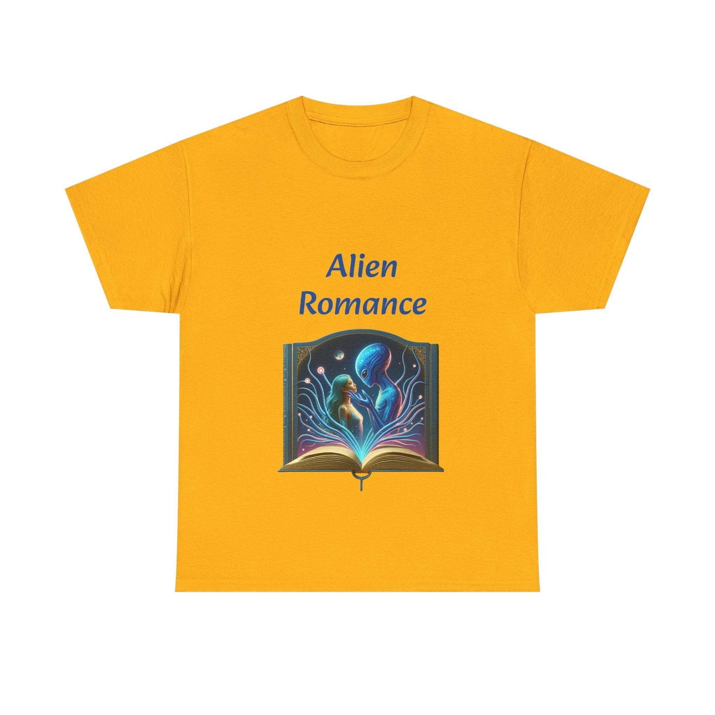 Sci-Fi - Unisex Heavy Cotton Tee - Alien Romance Books - The Dreamer's Bookshop.
