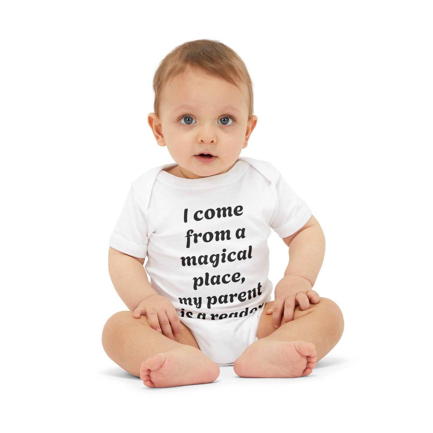 US - Magical Reader Infant Onesie - Cute Baby Bodysuit for Book Lovers - The Dreamer's Bookshop.