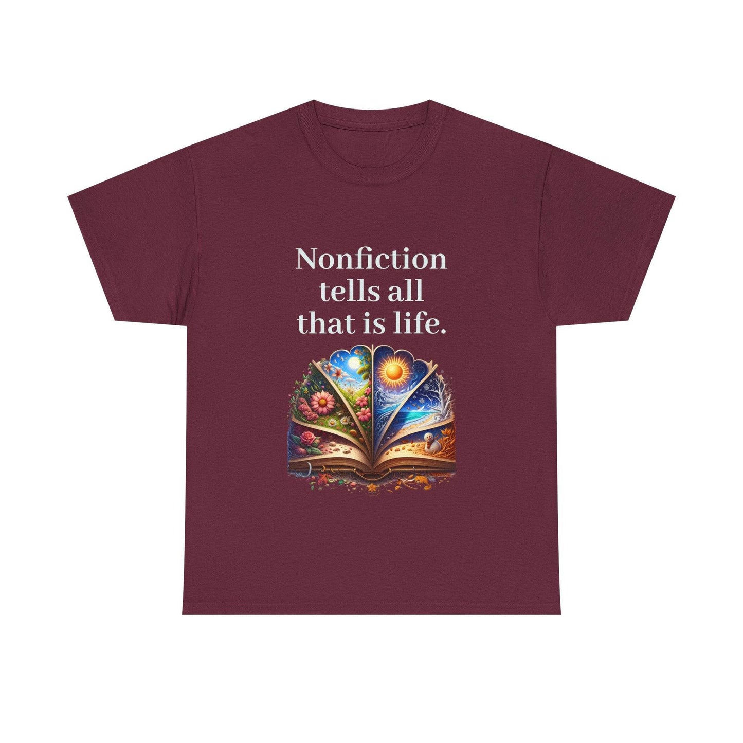 All that is Life - Unisex Heavy Cotton Tee - Nonfiction Books - The Dreamer's Bookshop.