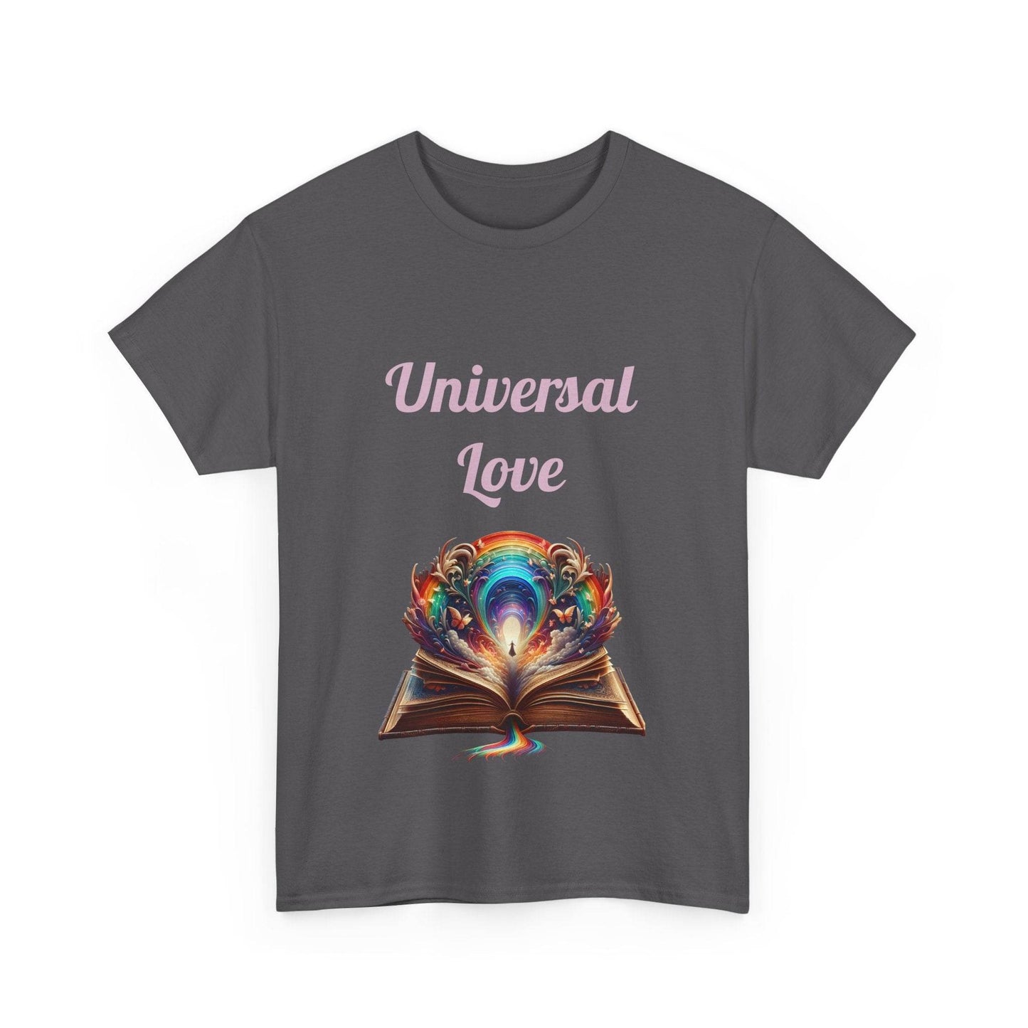 Universal Love - Unisex Heavy Cotton Tee - Queer Romance Books - The Dreamer's Bookshop.