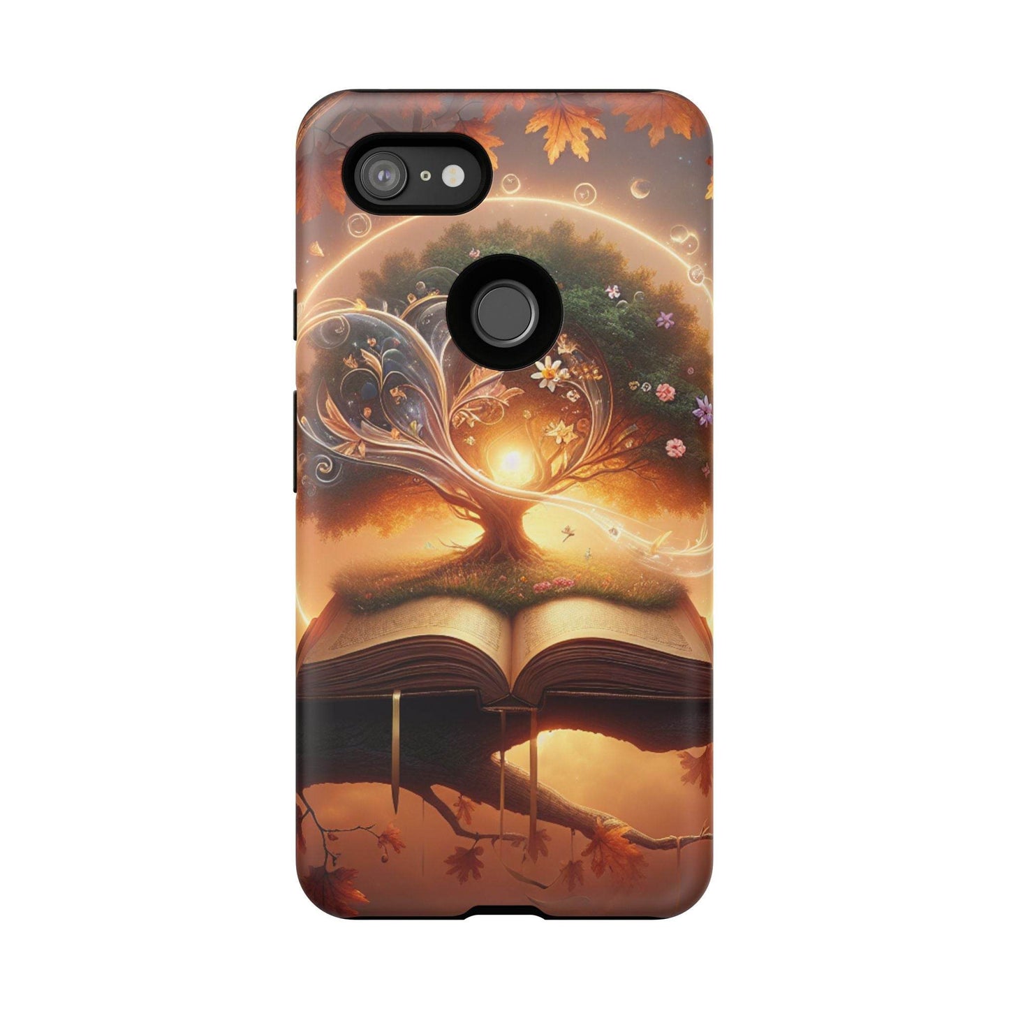 Google & Samsung - Artistic Phone Case with BookishTree Design - Tough Cases - The Dreamer's Bookshop.