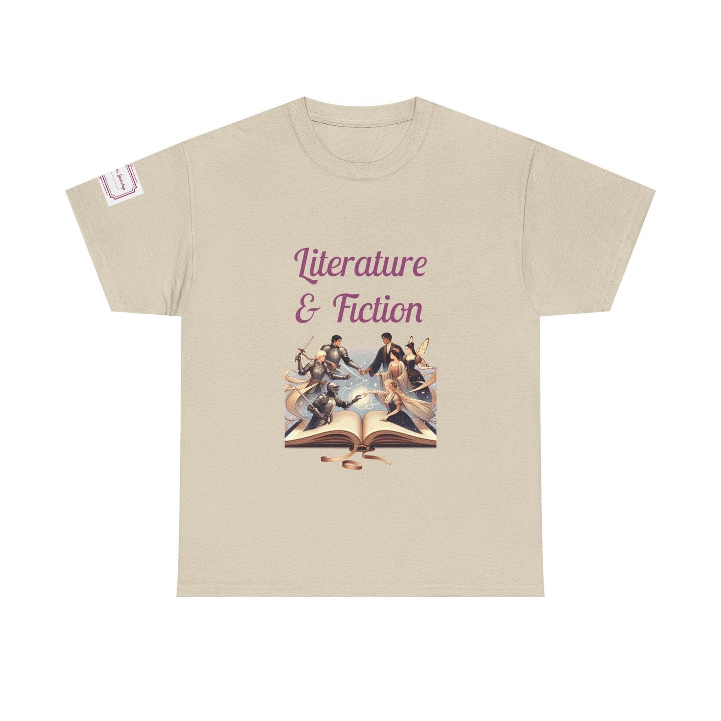 Fiction - Graphic Unisex Heavy Cotton Tee - Literature Books - The Dreamer's Bookshop.