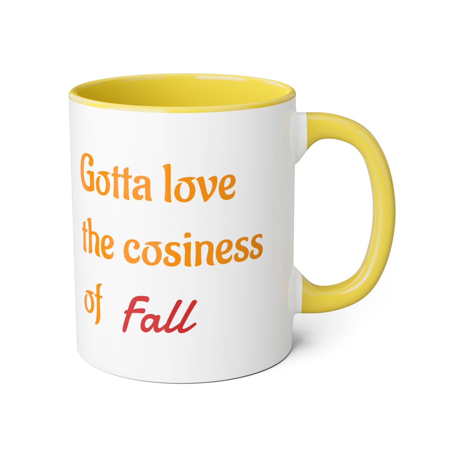 The Cosiness of Fall - 11oz Cup for Booklovers