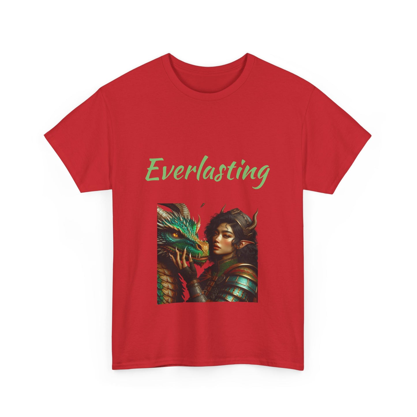 Book Lover's Unisex Heavy Cotton Tee - "Everlasting" - The Dreamer's Bookshop.