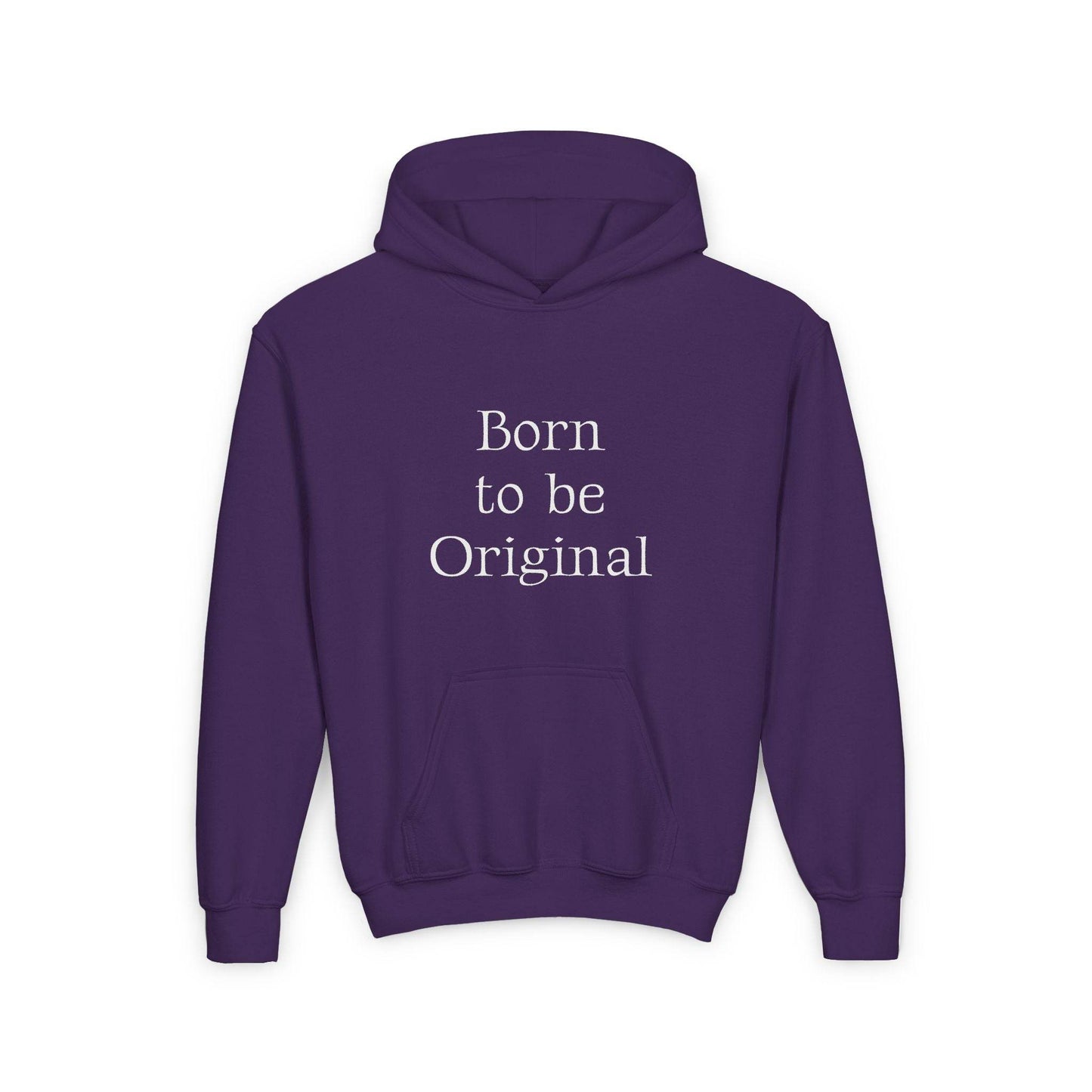 EU - Youth Heavy Blend Hoodie - 'Born to be Original' - Indie Author Inspired Sweatshirt - The Dreamer's Bookshop.