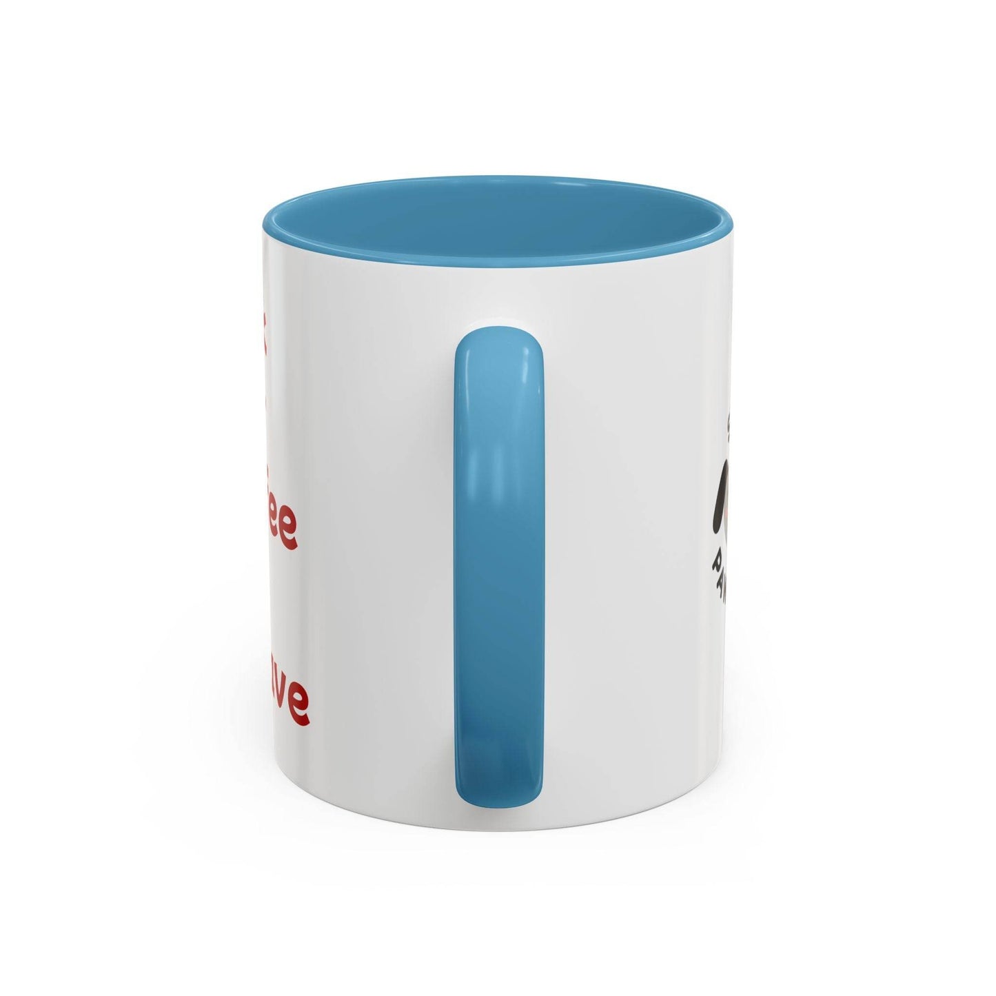 Cute Dog Pawsitive Coffee Mug - 11 & 15oz Drink and Behave - The Dreamer's Bookshop.