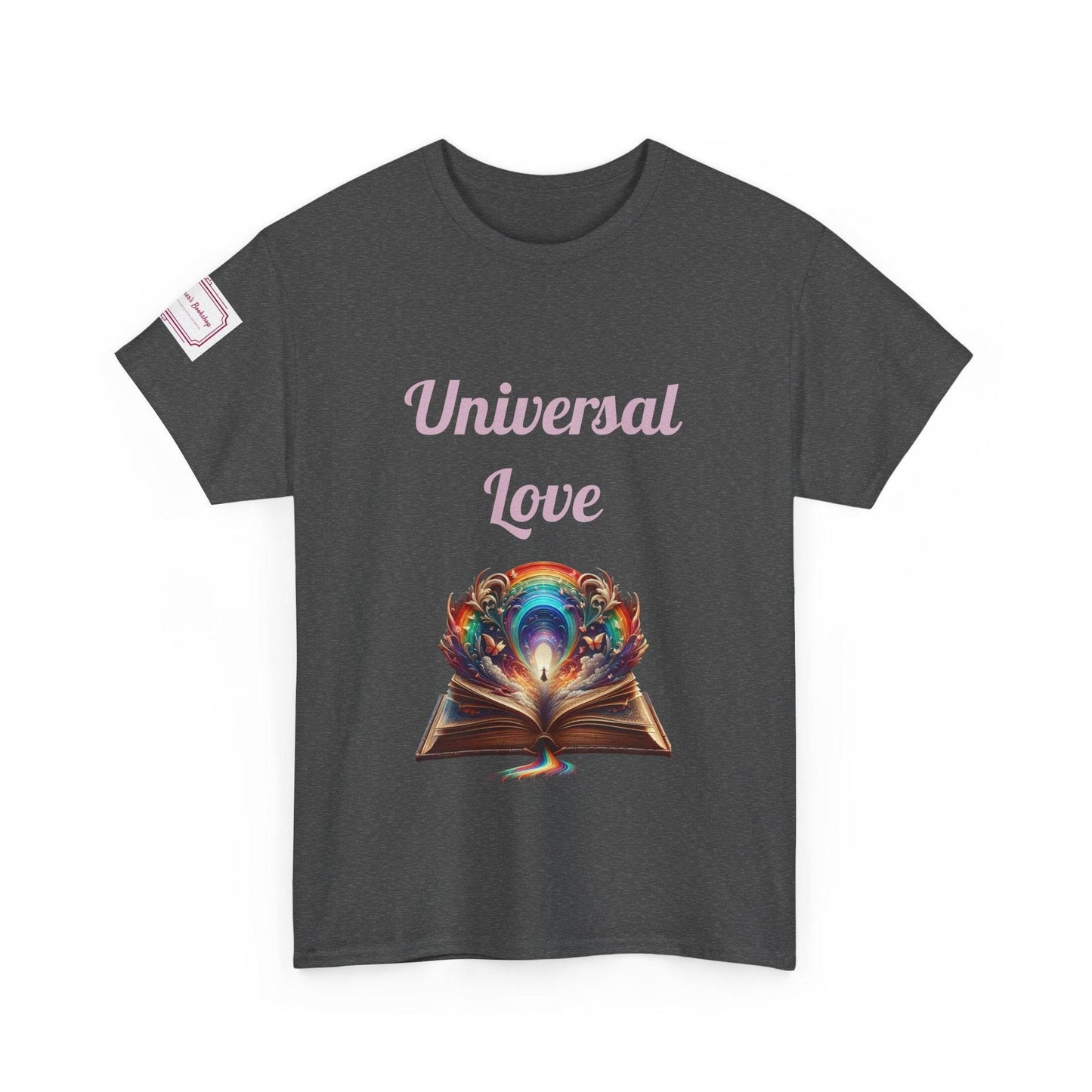 Universal Love - Graphic Unisex Heavy Cotton Tee - Queer Romance Books - The Dreamer's Bookshop.