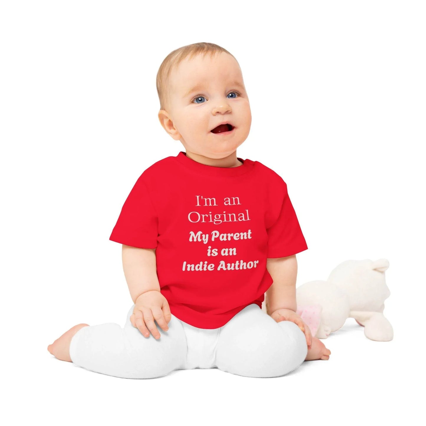 EU - I'm an Original Baby T-Shirt for Future Indie Authors - Cute Baby Apparel - The Dreamer's Bookshop.