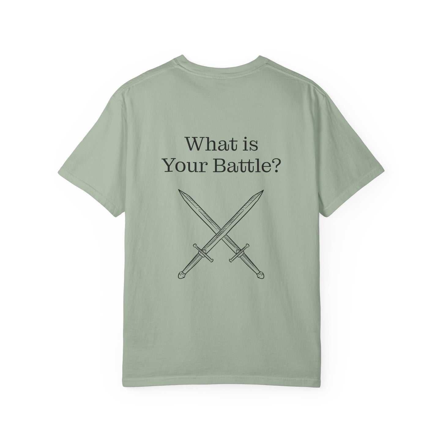 Chronic Pain Warrior Unisex Garment-Dyed T-Shirt - Empowering Supportive Apparel