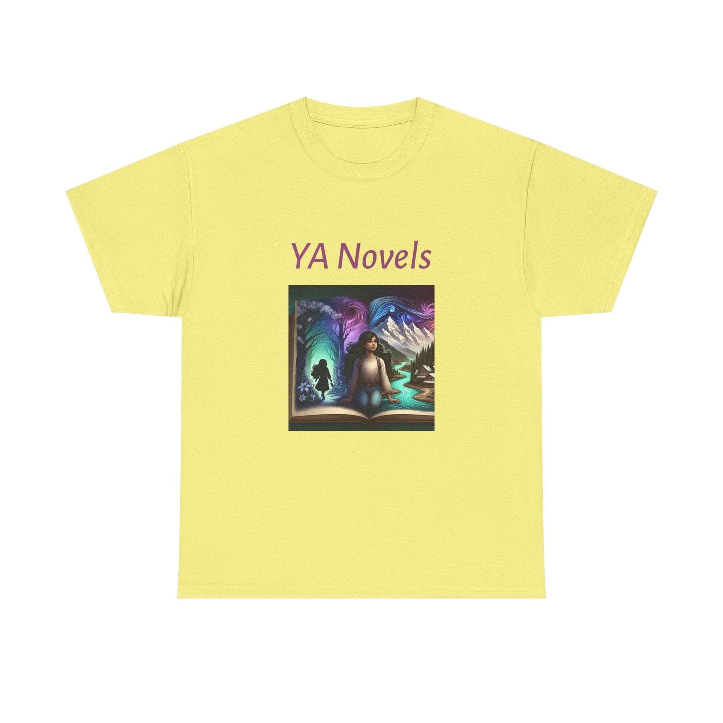 Fiction - Graphic Tee - Unisex Heavy Cotton T-Shirt - Young Adult Novels - The Dreamer's Bookshop.