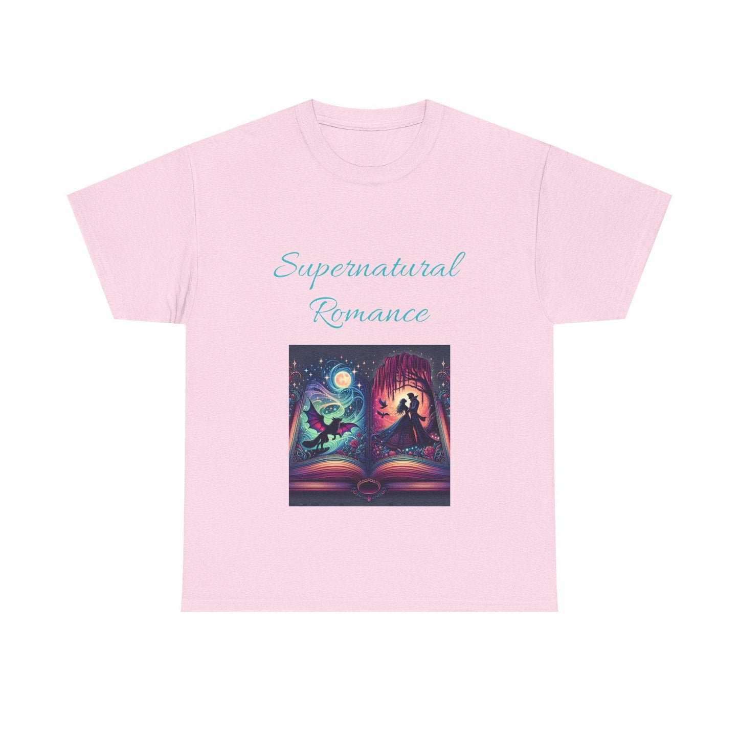 Fantasy - Unisex Heavy Cotton Tee - Supernatural Romance - The Dreamer's Bookshop.