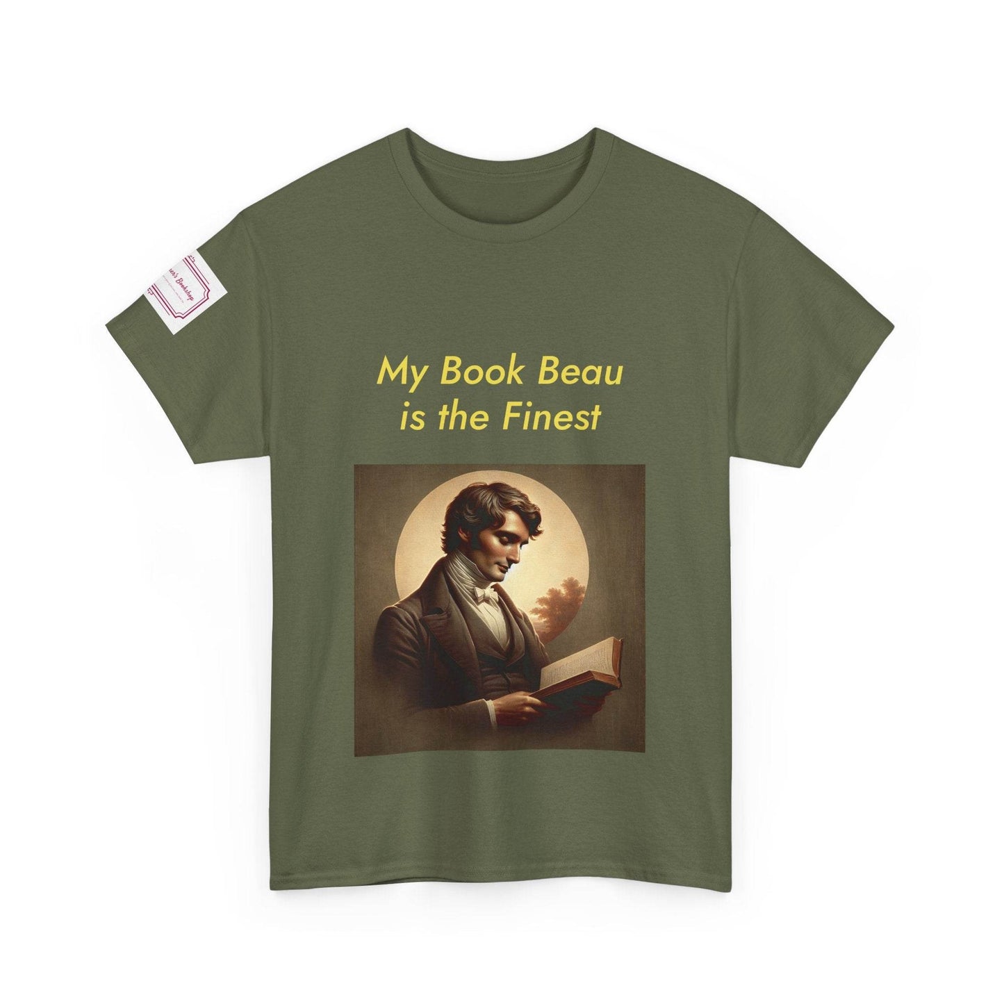 My Book Beau Unisex Heavy Cotton Tee - Perfect for Book Lovers - The Dreamer's Bookshop.