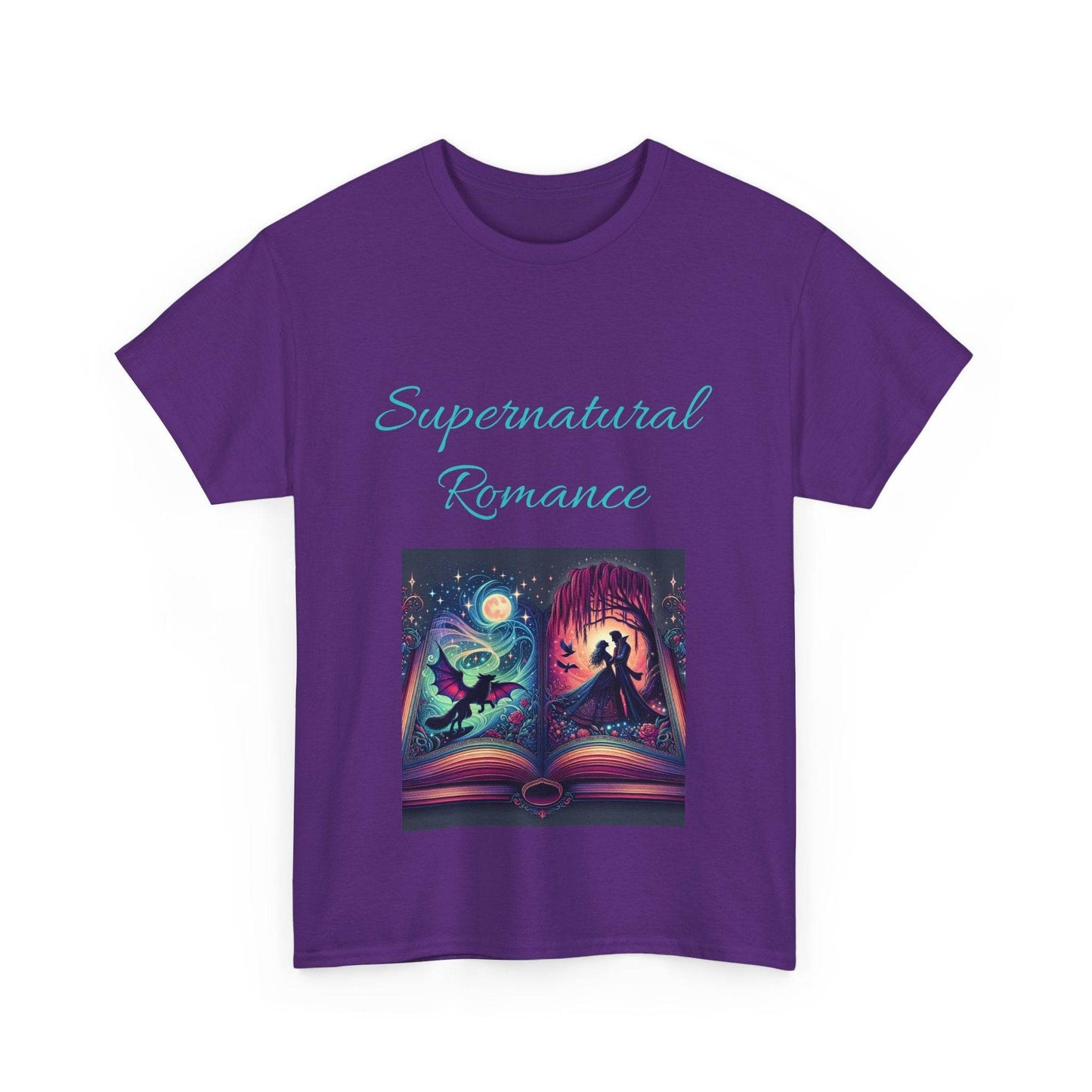 Fantasy - Unisex Heavy Cotton Tee - Supernatural Romance - The Dreamer's Bookshop.