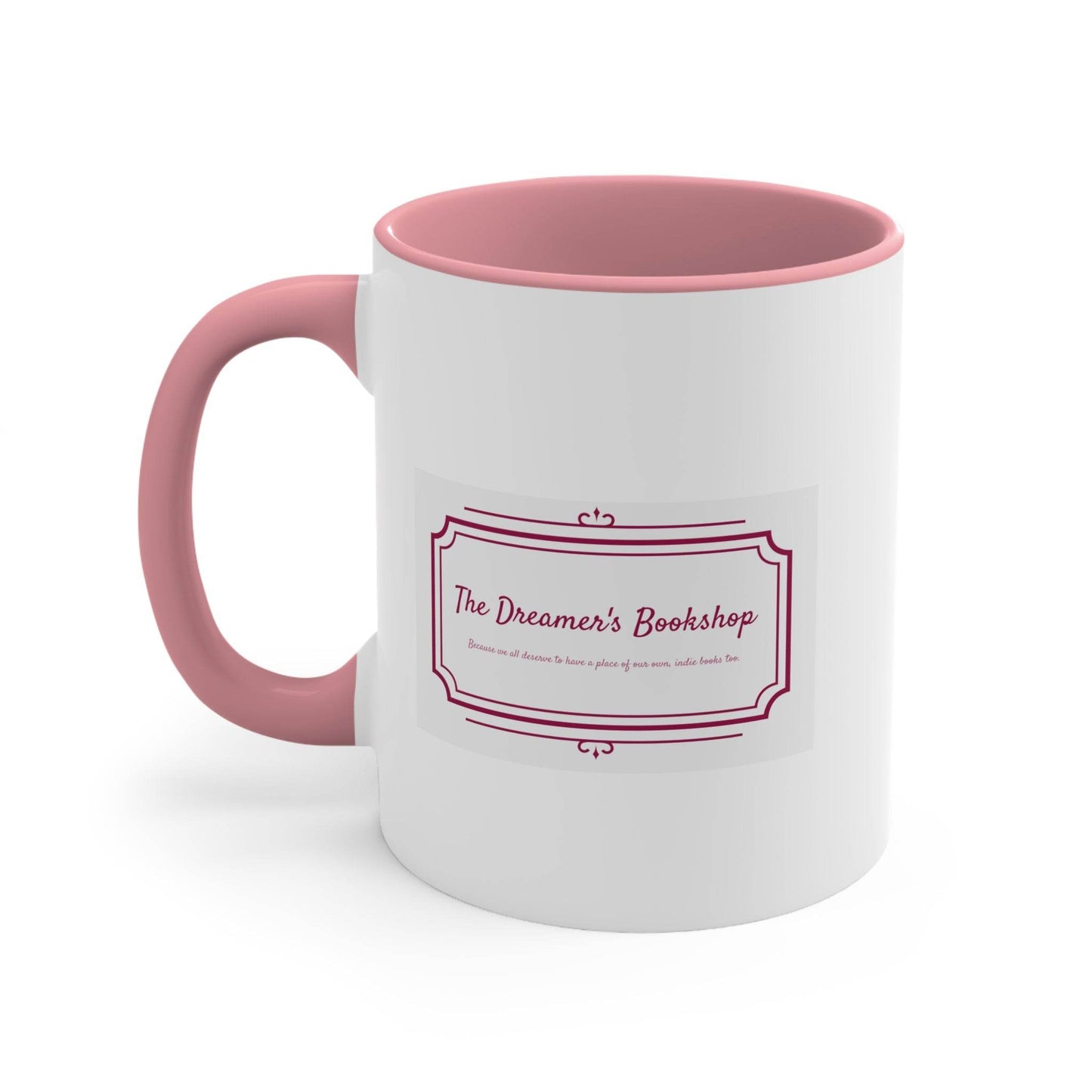 Colorful Accent Coffee Mug – Perfect for Book Lovers & Dreamers - The Dreamer's Bookshop.