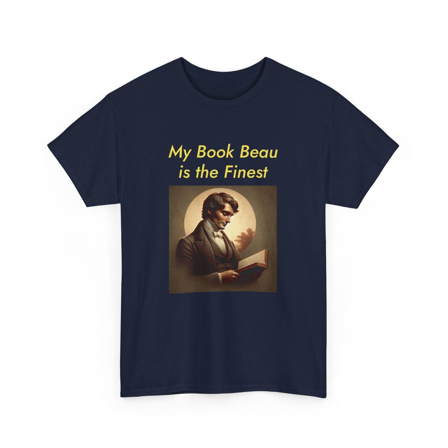 My Book Beau Unisex Cotton Tee - Perfect Gift for Book Lovers - The Dreamer's Bookshop.