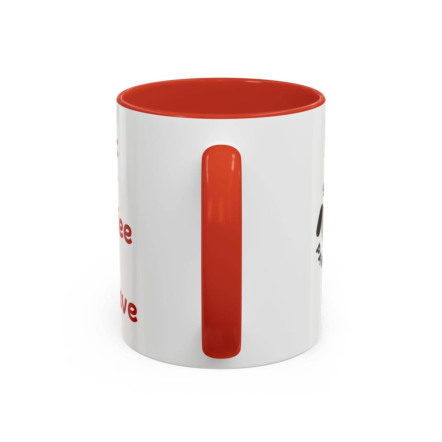 Cute Dog Pawsitive Coffee Mug - 11 & 15oz Drink and Behave - The Dreamer's Bookshop.