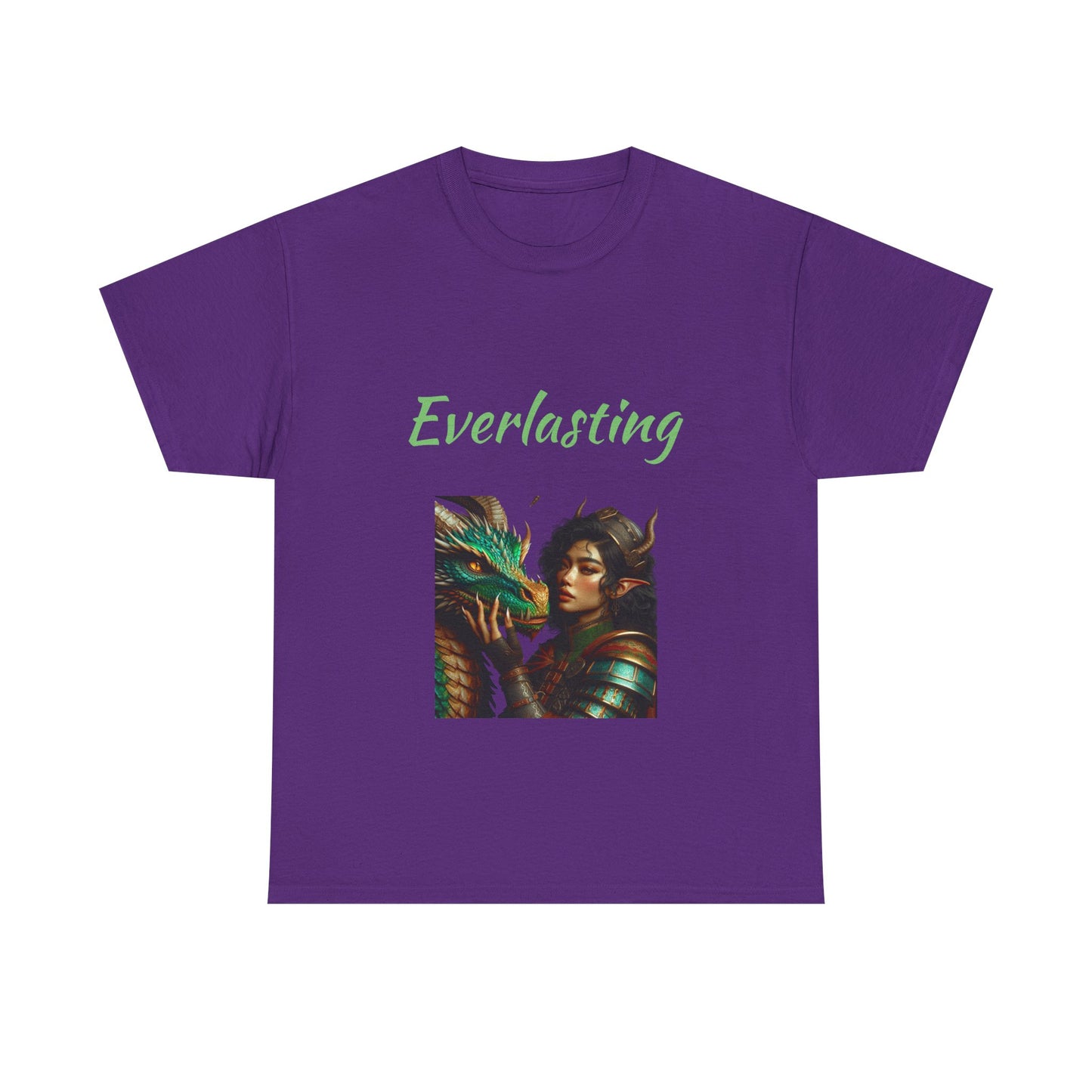 Book Lover's Unisex Heavy Cotton Tee - "Everlasting" - The Dreamer's Bookshop.