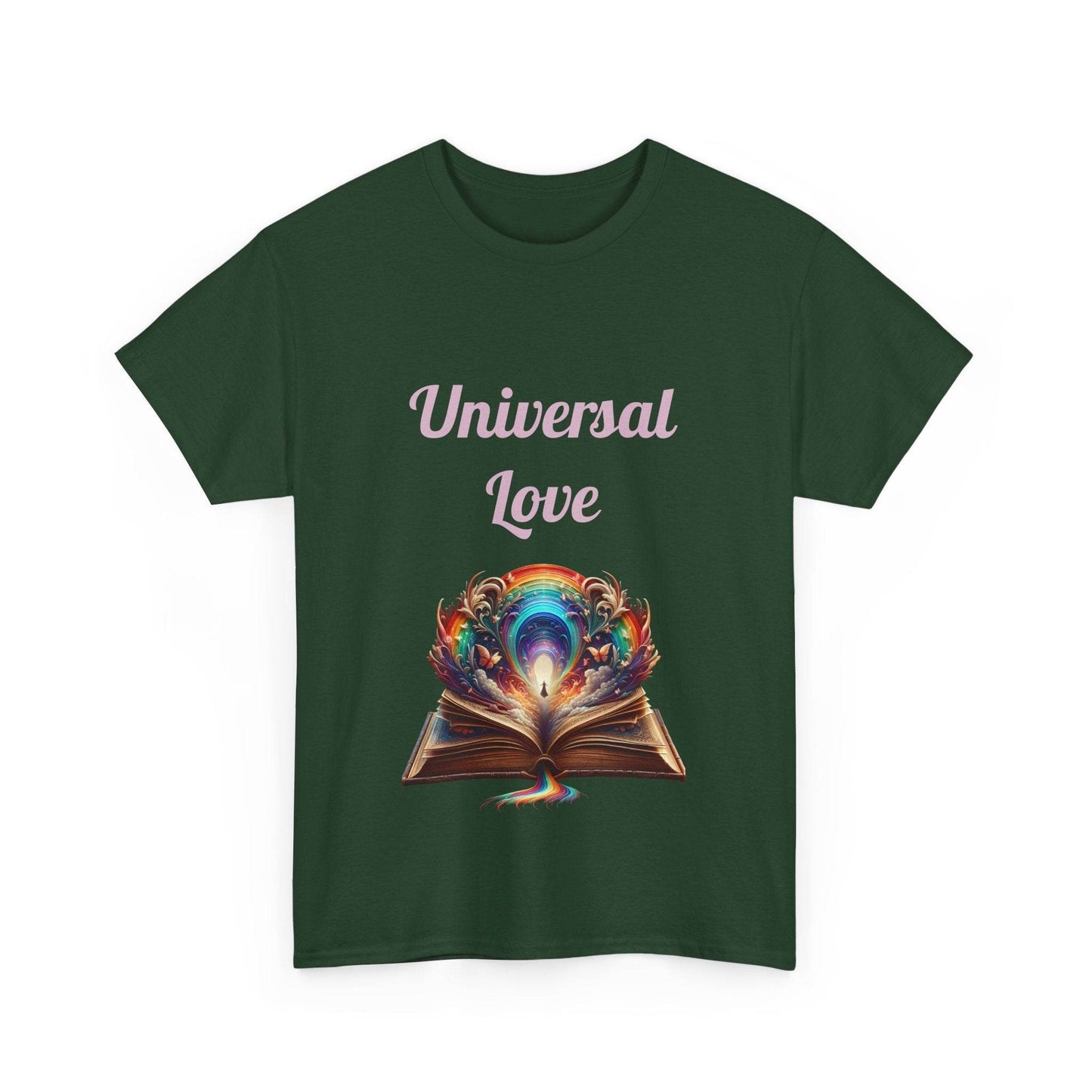 Universal Love - Unisex Heavy Cotton Tee - Queer Romance Books - The Dreamer's Bookshop.