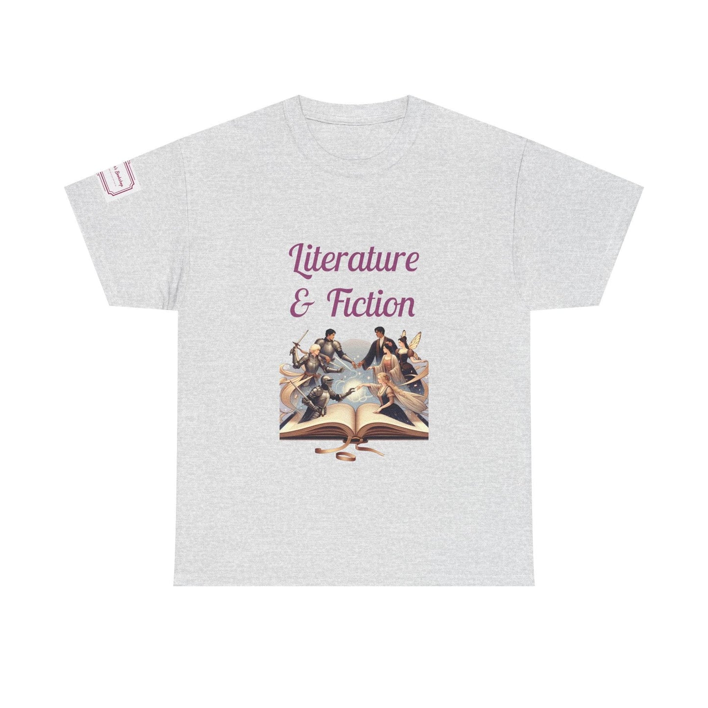 Fiction - Graphic Unisex Heavy Cotton Tee - Literature Books - The Dreamer's Bookshop.