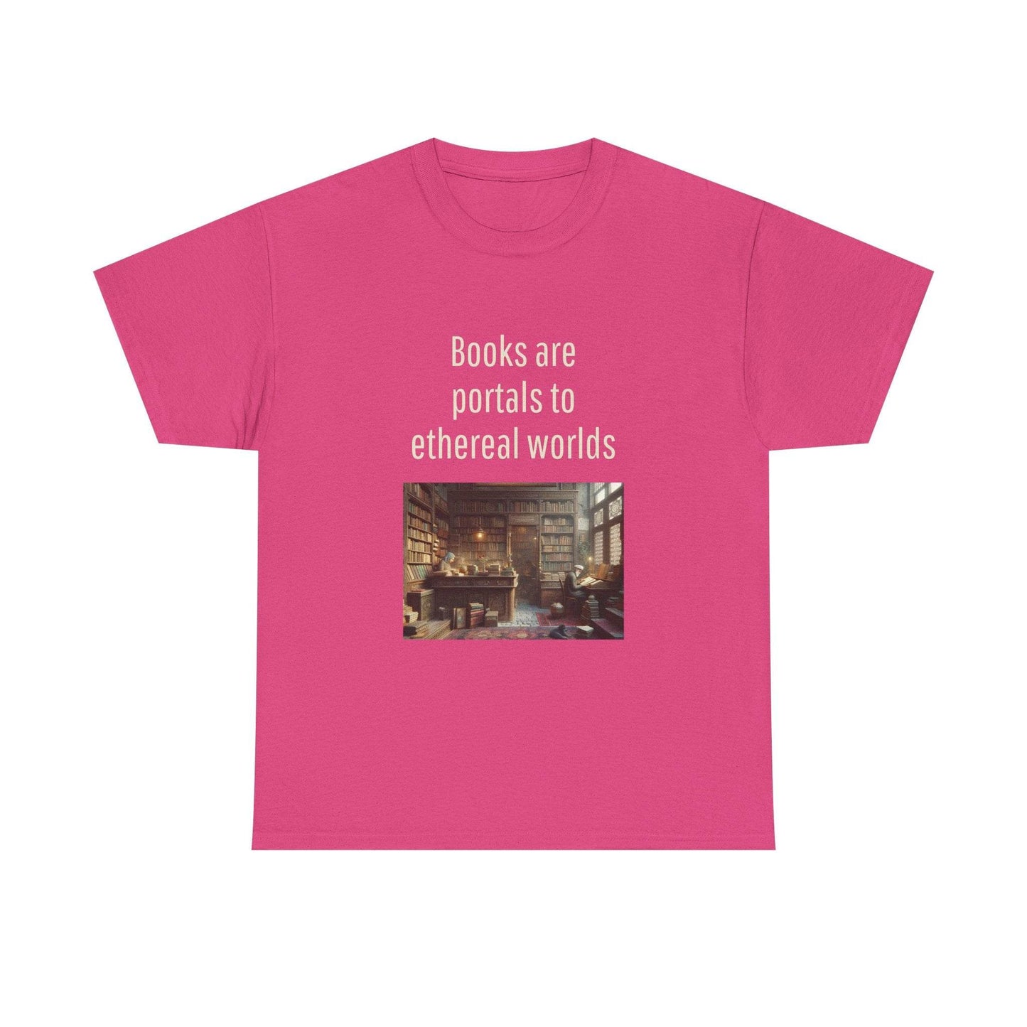 Portals - Unisex Heavy Cotton Tee - Creative Apparel - The Dreamer's Bookshop.