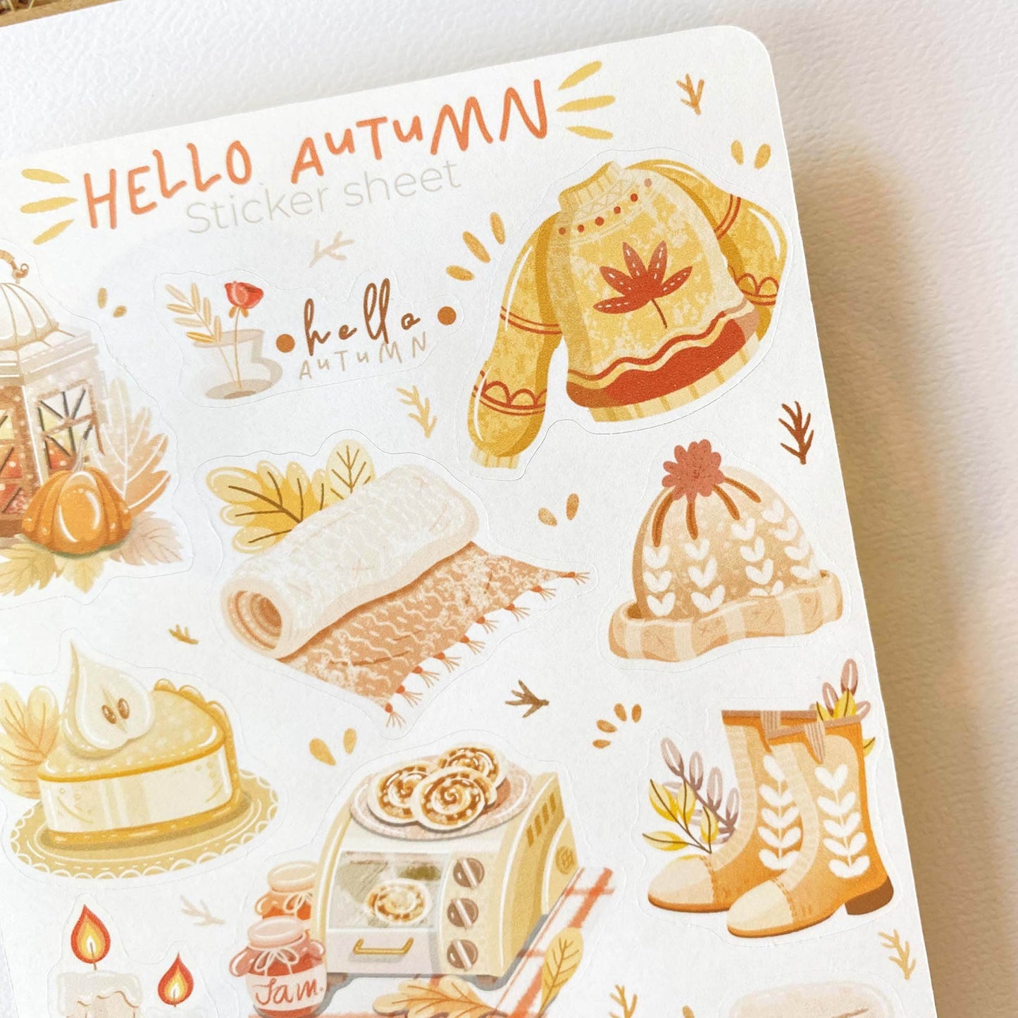 LETTOOn - Stickervel - Autumn in my Heart - The Dreamer's Bookshop.
