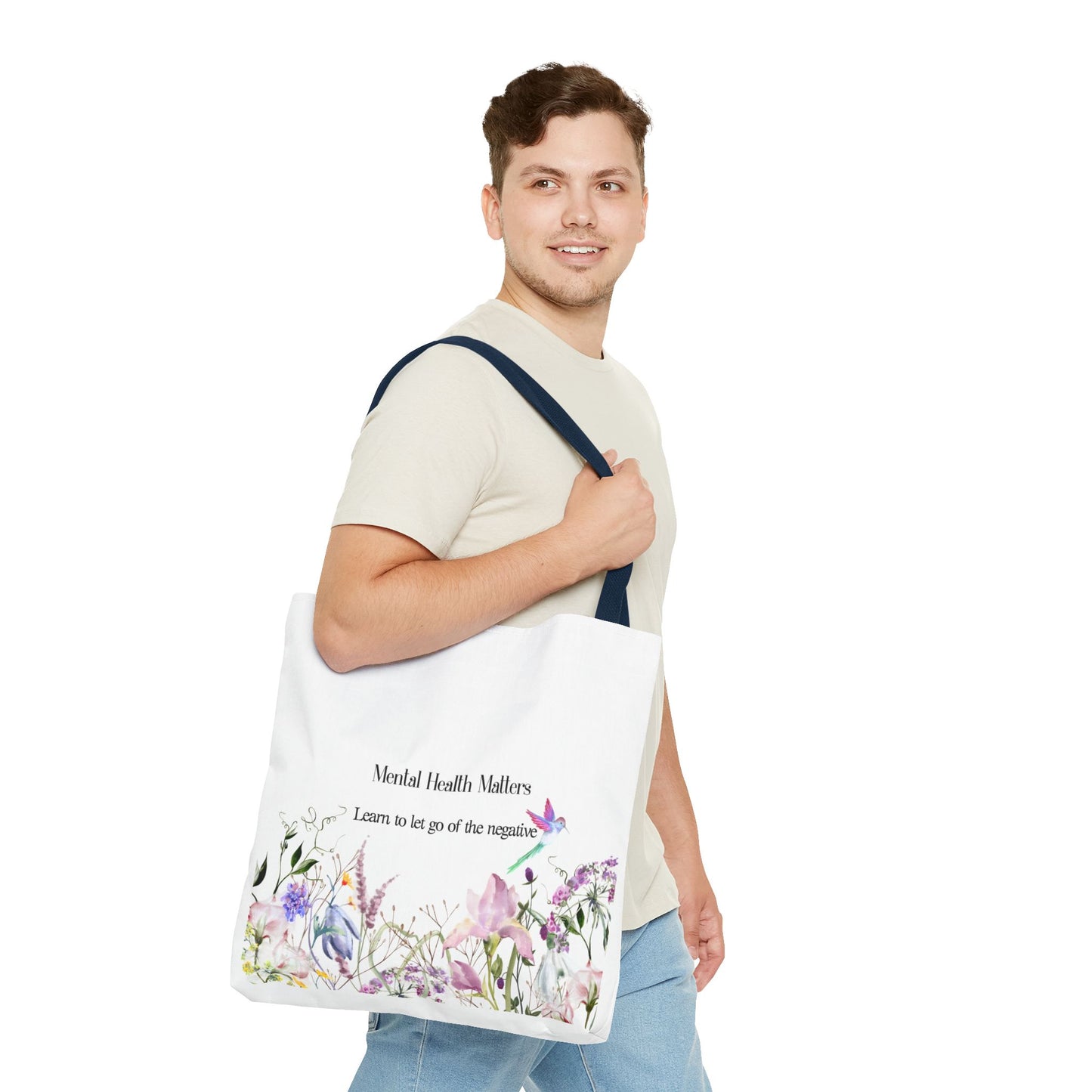 The Dreamer's Bookshop - Literary Tote Bag – Mental Health "Let Go" - The Dreamer's Bookshop.