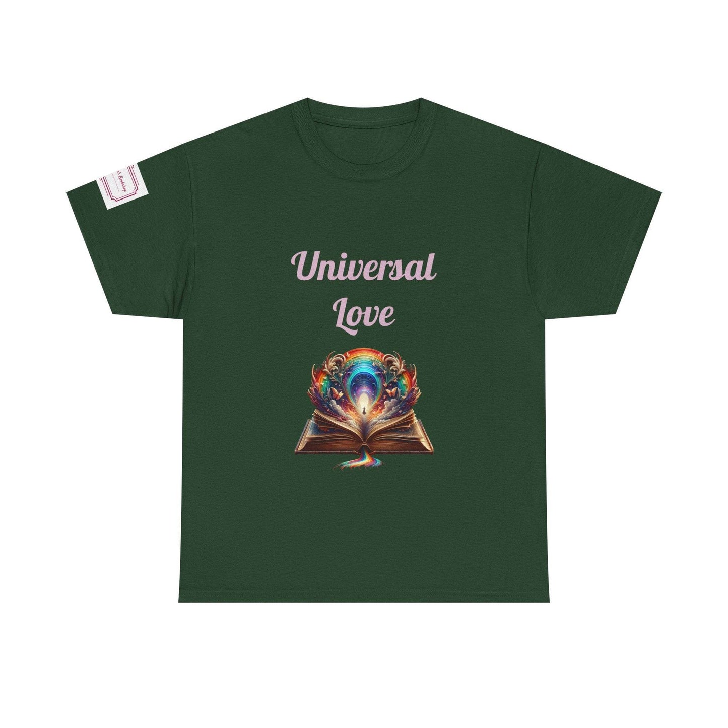 Universal Love - Unisex Heavy Cotton Tee - Queer Romance Books - The Dreamer's Bookshop.