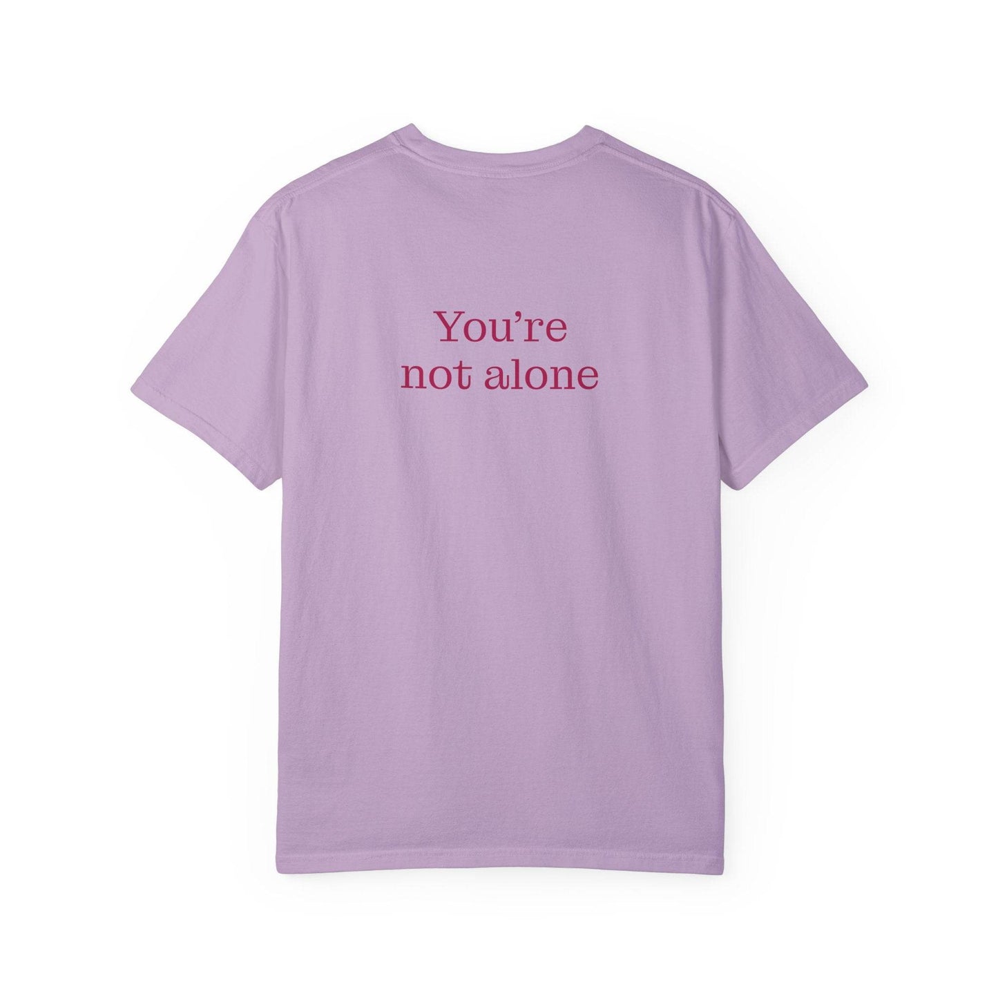 Cancer Survivor Unisex Garment-Dyed T-shirt - Inspirational Motivational Tee - The Dreamer's Bookshop.