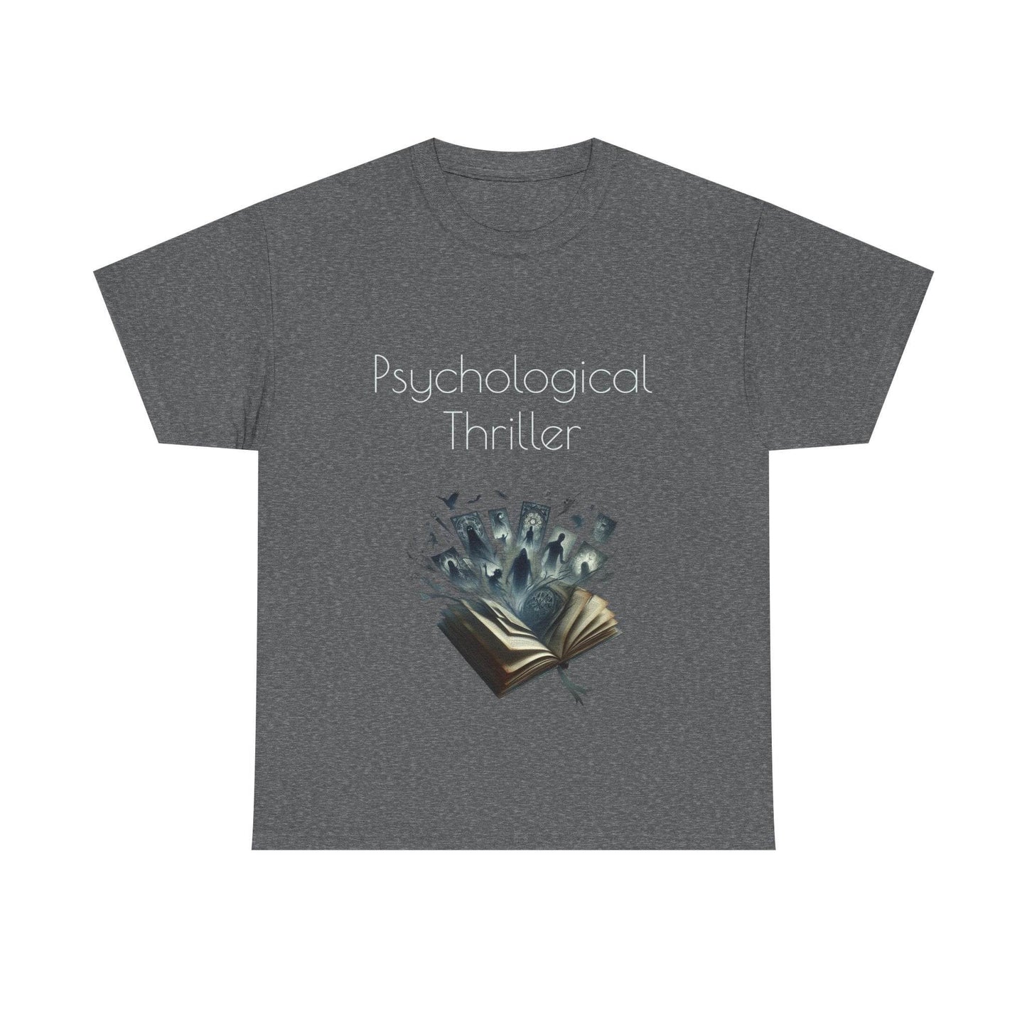 Fiction - Unisex Heavy Cotton Tee - Psychological Thriller - The Dreamer's Bookshop.