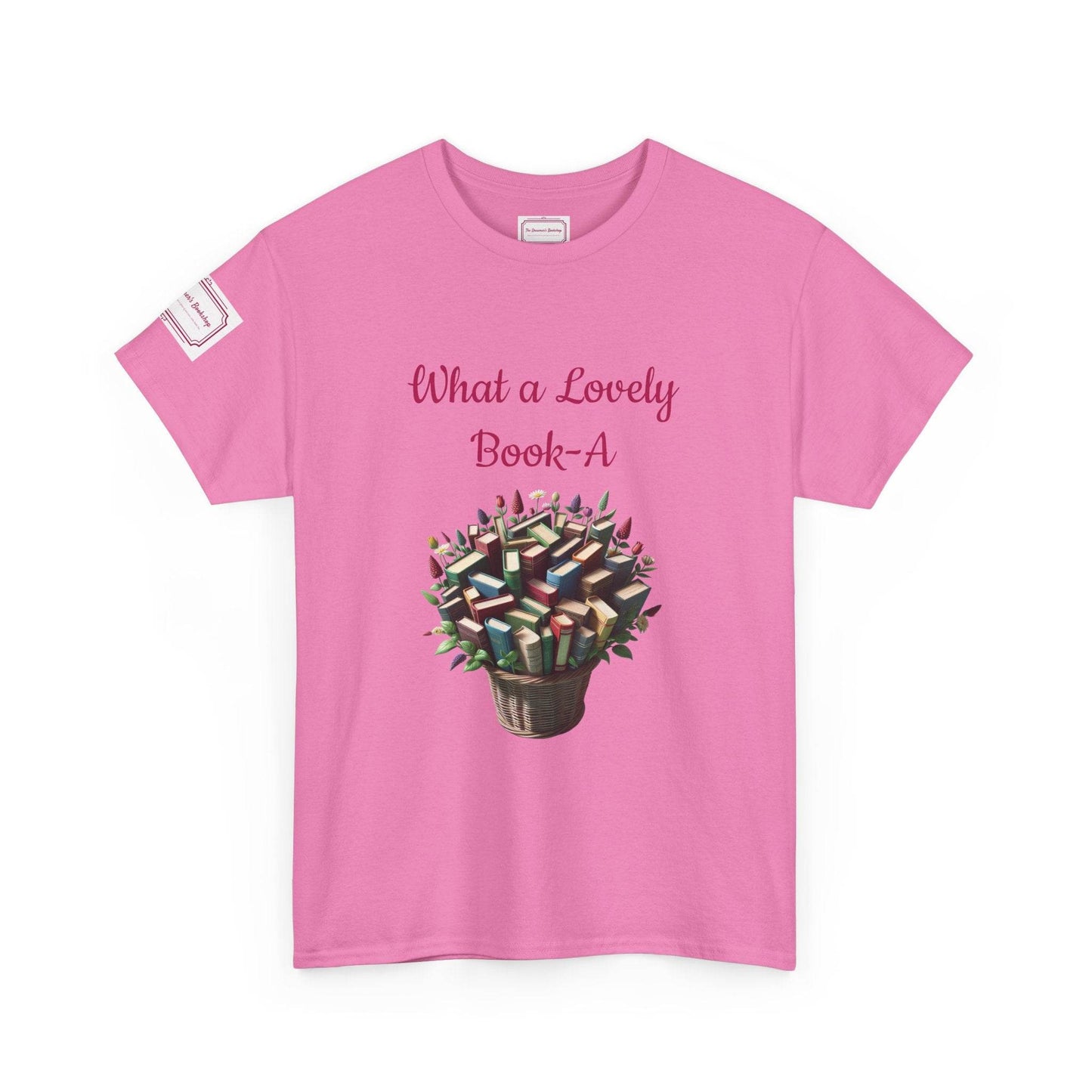 What a Lovely Book-A Unisex Heavy Cotton Tee - Perfect for Book Lovers - The Dreamer's Bookshop.