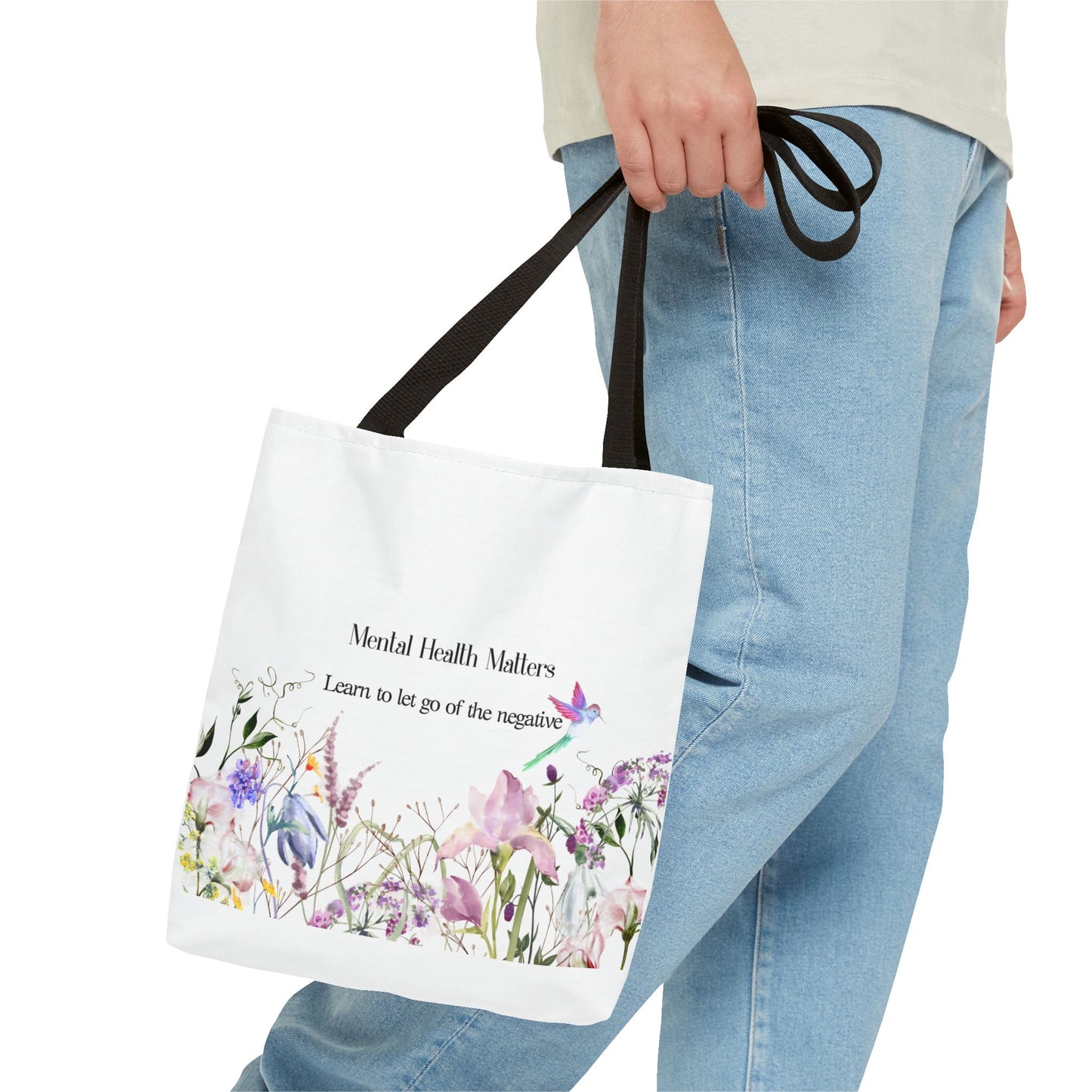 The Dreamer's Bookshop - Literary Tote Bag – Mental Health "Let Go" - The Dreamer's Bookshop.