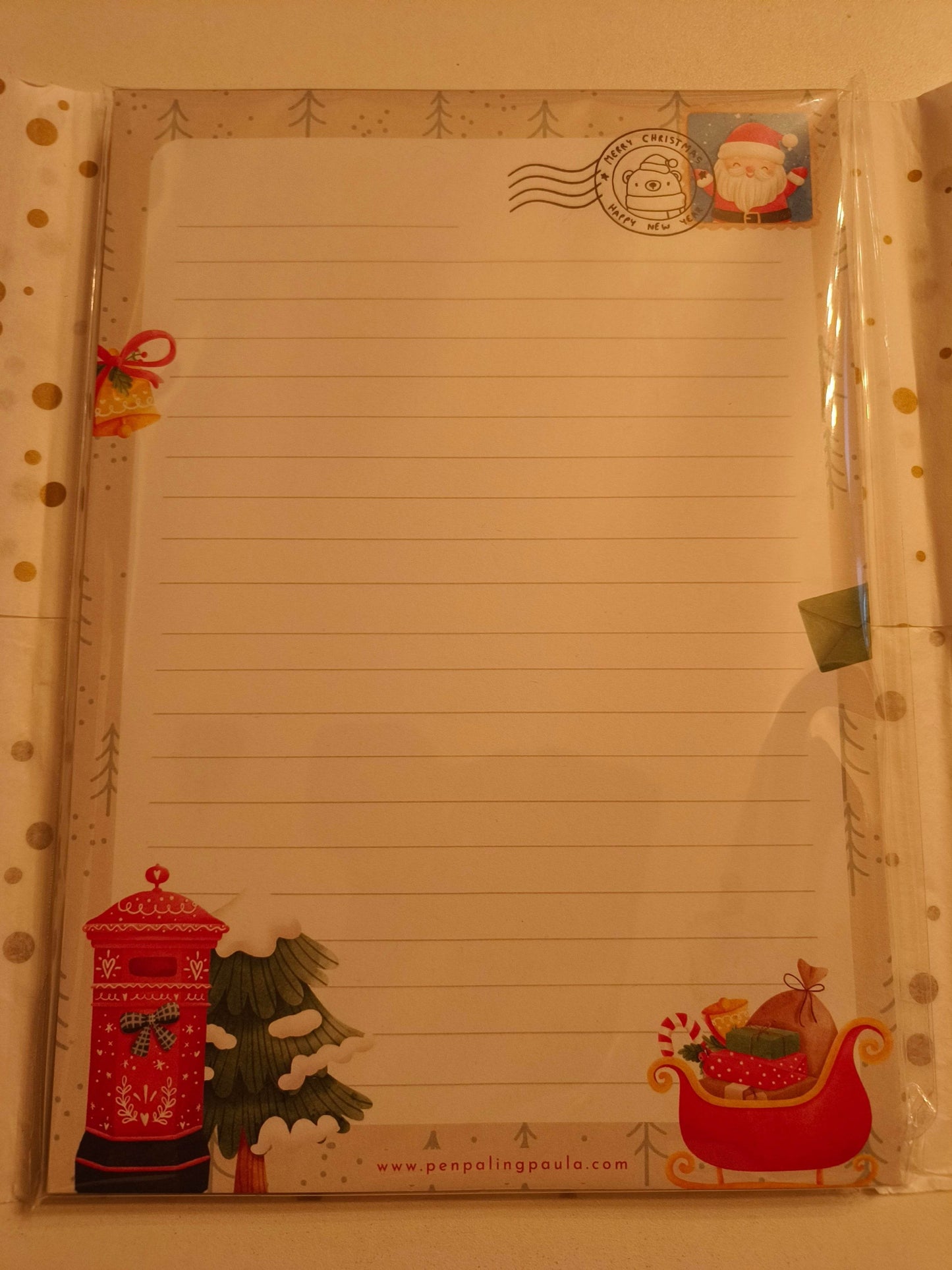 Penpaling Paula - Christmas Mail - Briefblok - The Dreamer's Bookshop.
