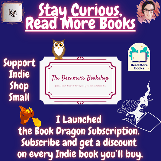A Book Dragon Membership - The Dreamer's Bookshop.