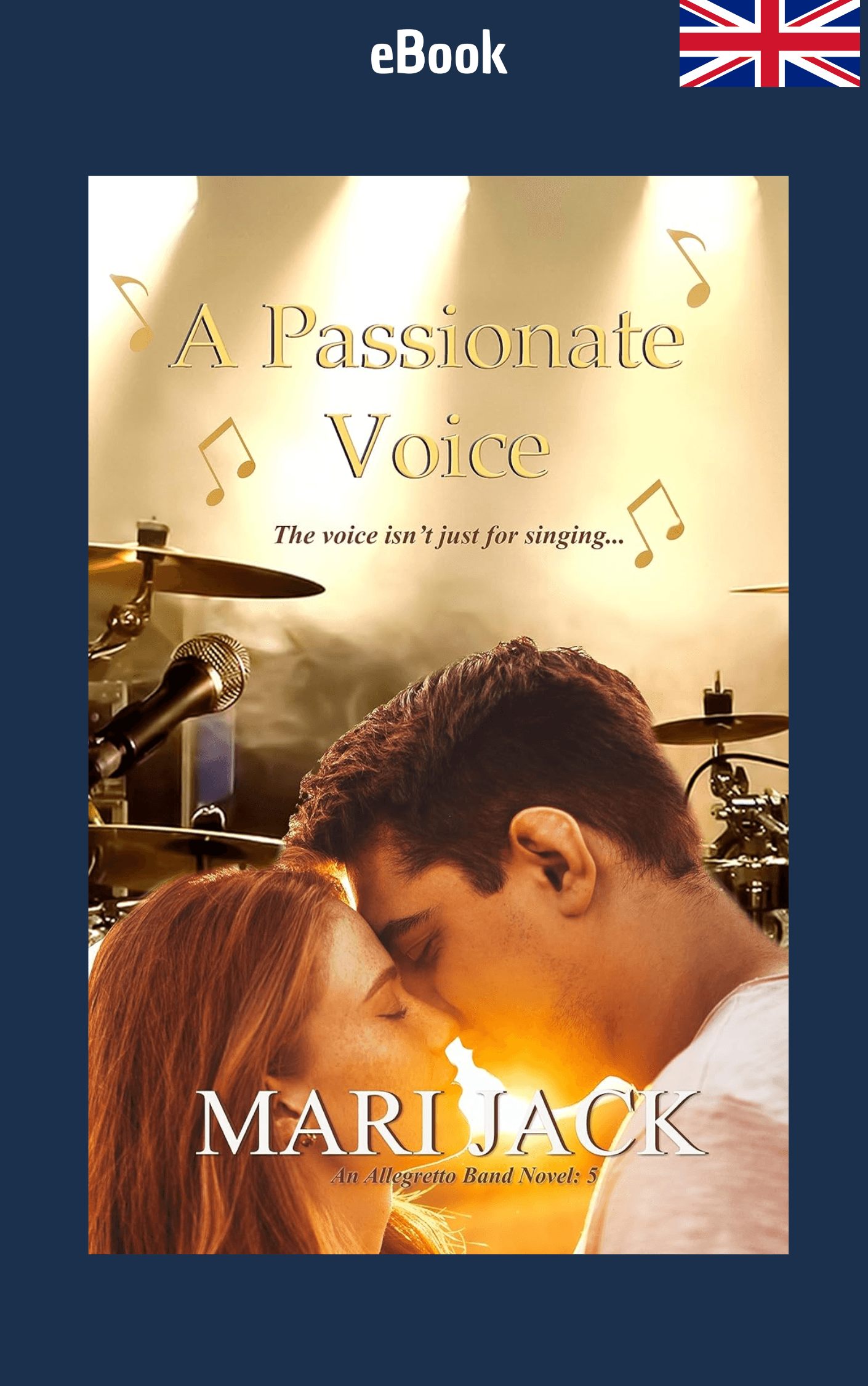 e-book - A Passionate Voice (Allegretto Band Book 5 of 6) - The Dreamer's Bookshop.