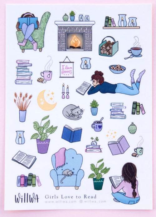 Willwa - Girls Love to Read - The Dreamer's Bookshop.
