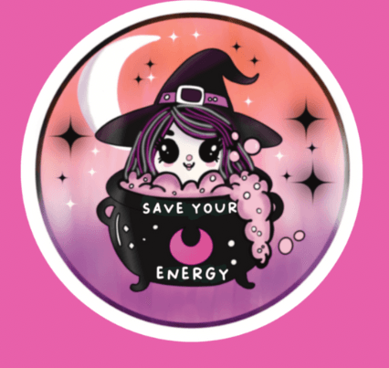 Rebel Yell Design - Spookachtige motiverende stickers (Variant 4) - The Dreamer's Bookshop.