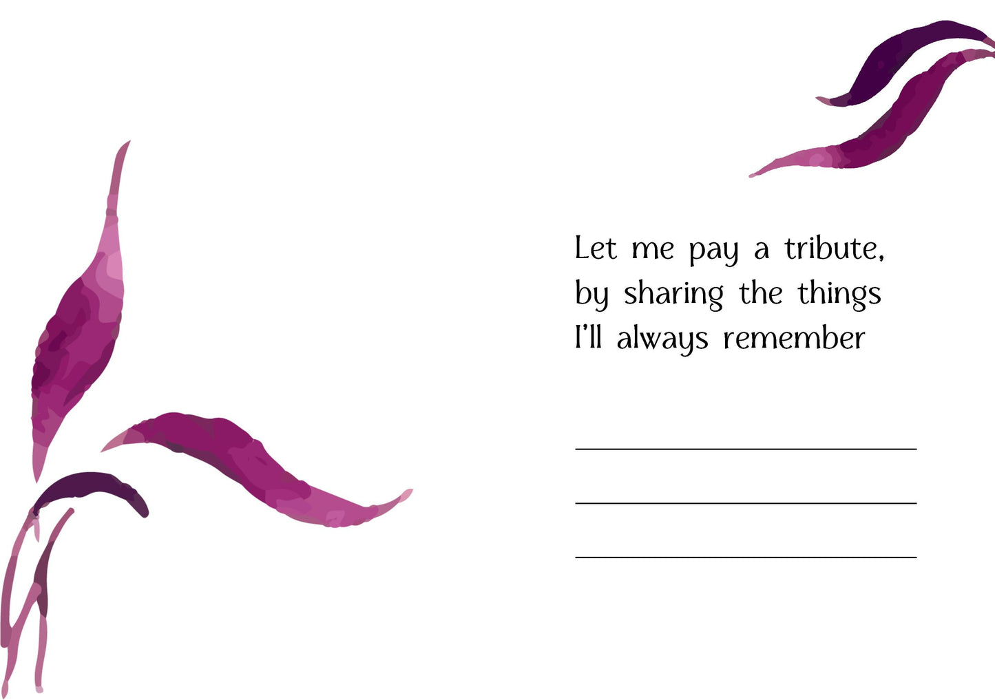 The Dreamer's Bookshop "Before we say Goodbye" Sympathy Card - The Dreamer's Bookshop.