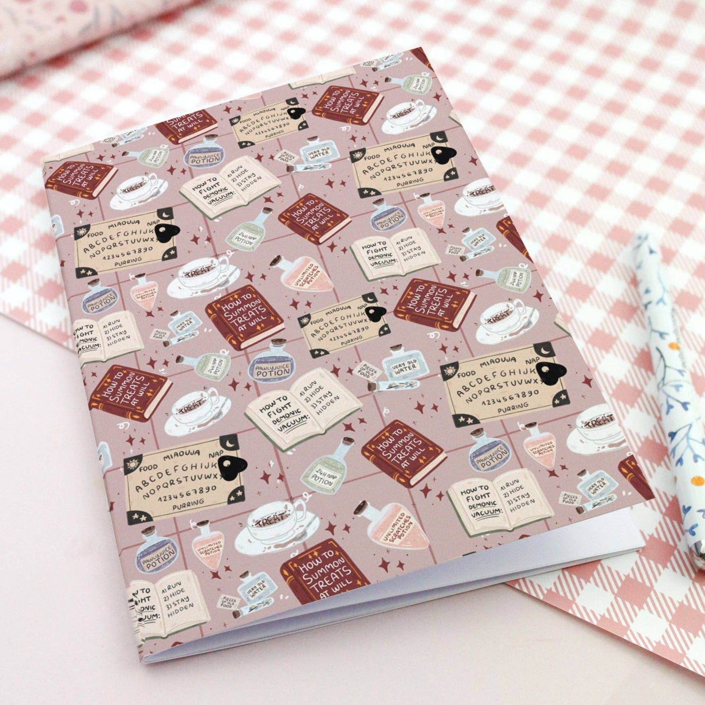 My Sweet Paper Card - Cat Magic Notitieboek - Notitieboek voor Halloween - The Dreamer's Bookshop.