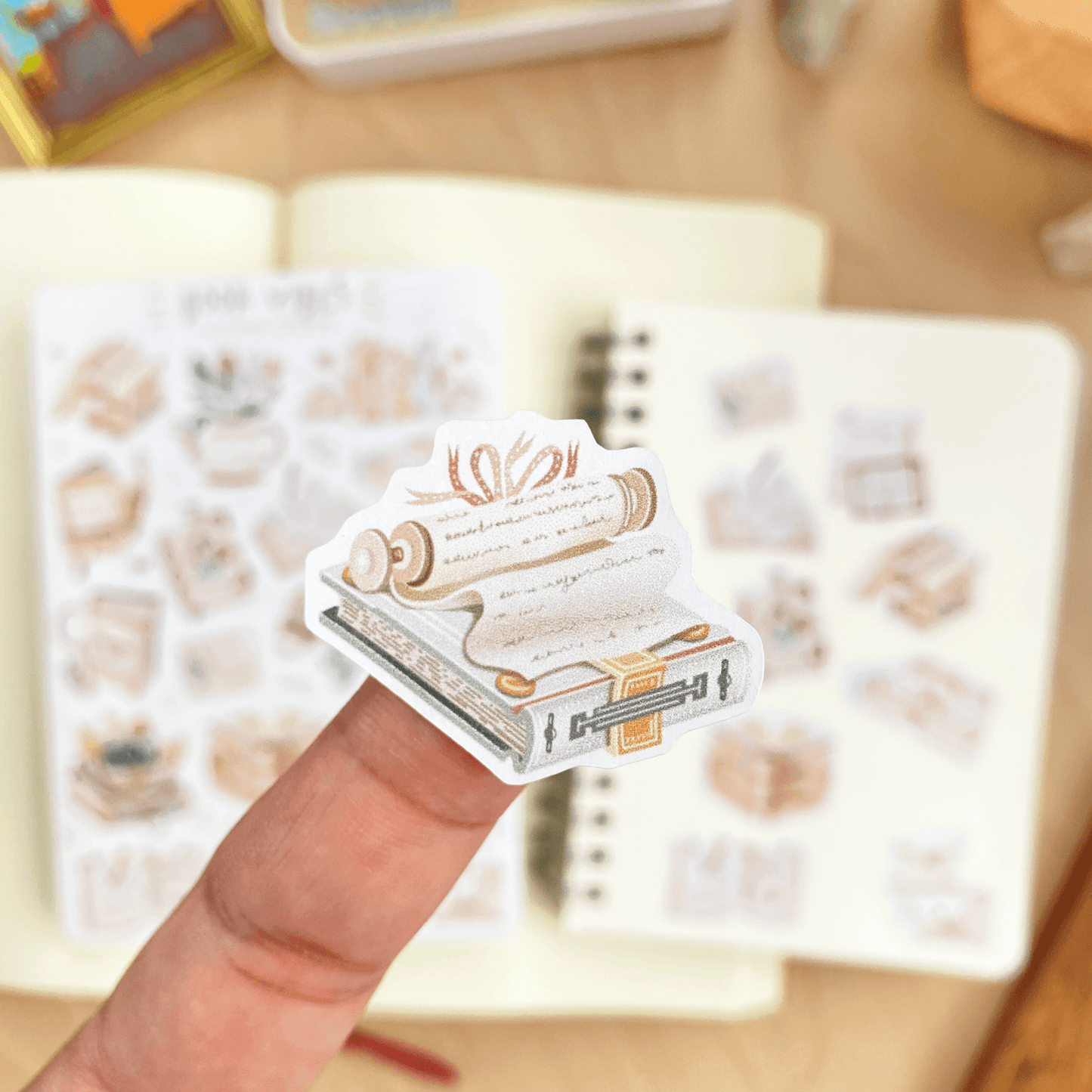 LETTOOn - Stickervel - Leestijd - The Dreamer's Bookshop.