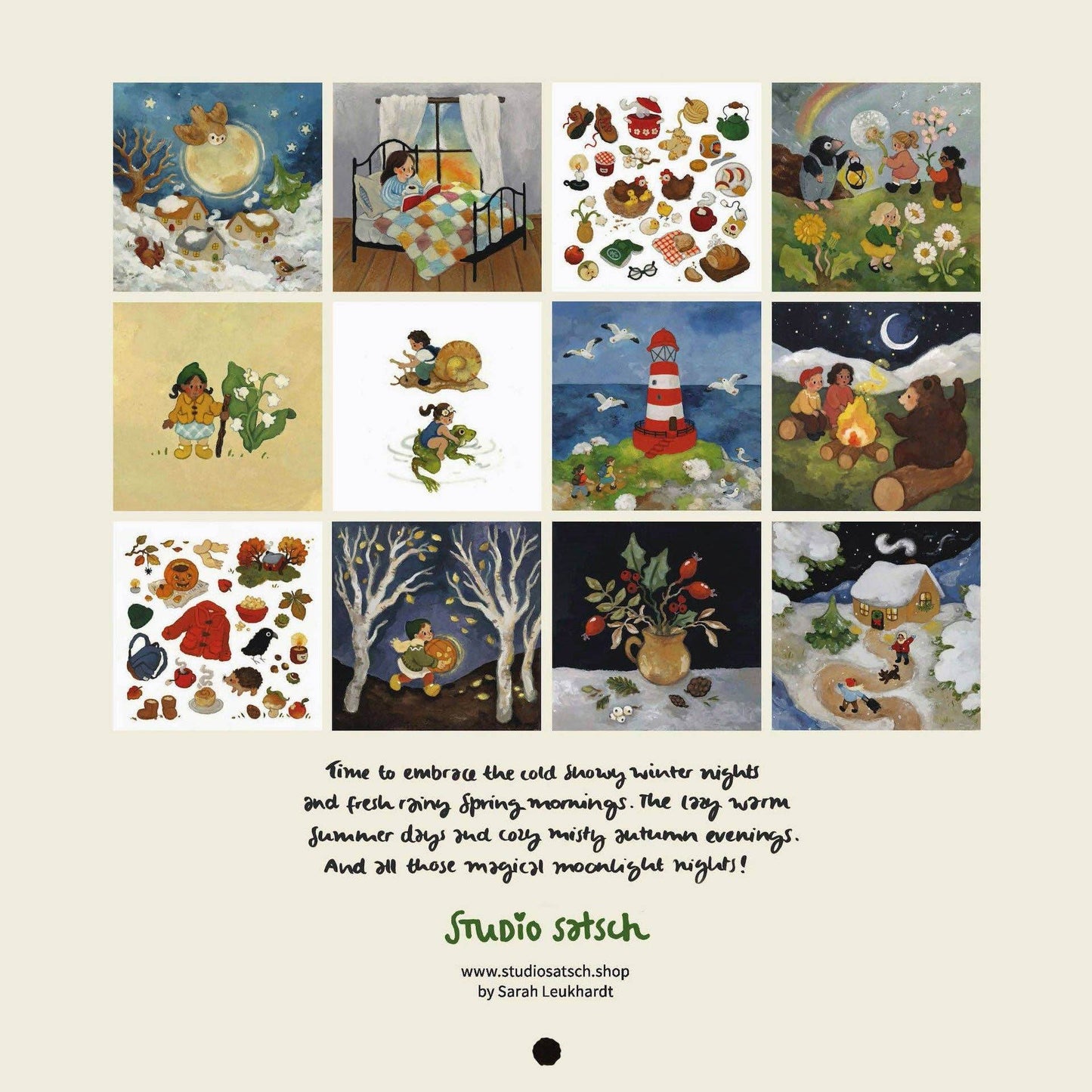 studiosatsch - De kalme kalender 2025 omarmen - The Dreamer's Bookshop.