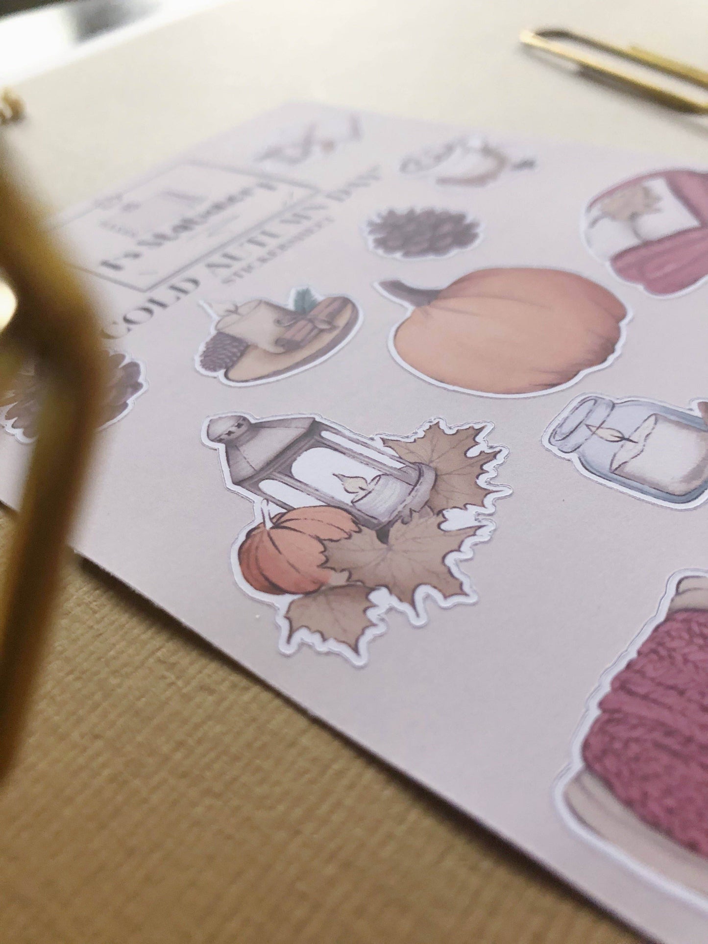 T's Stationery - „Koude herfstdag” - The Dreamer's Bookshop.