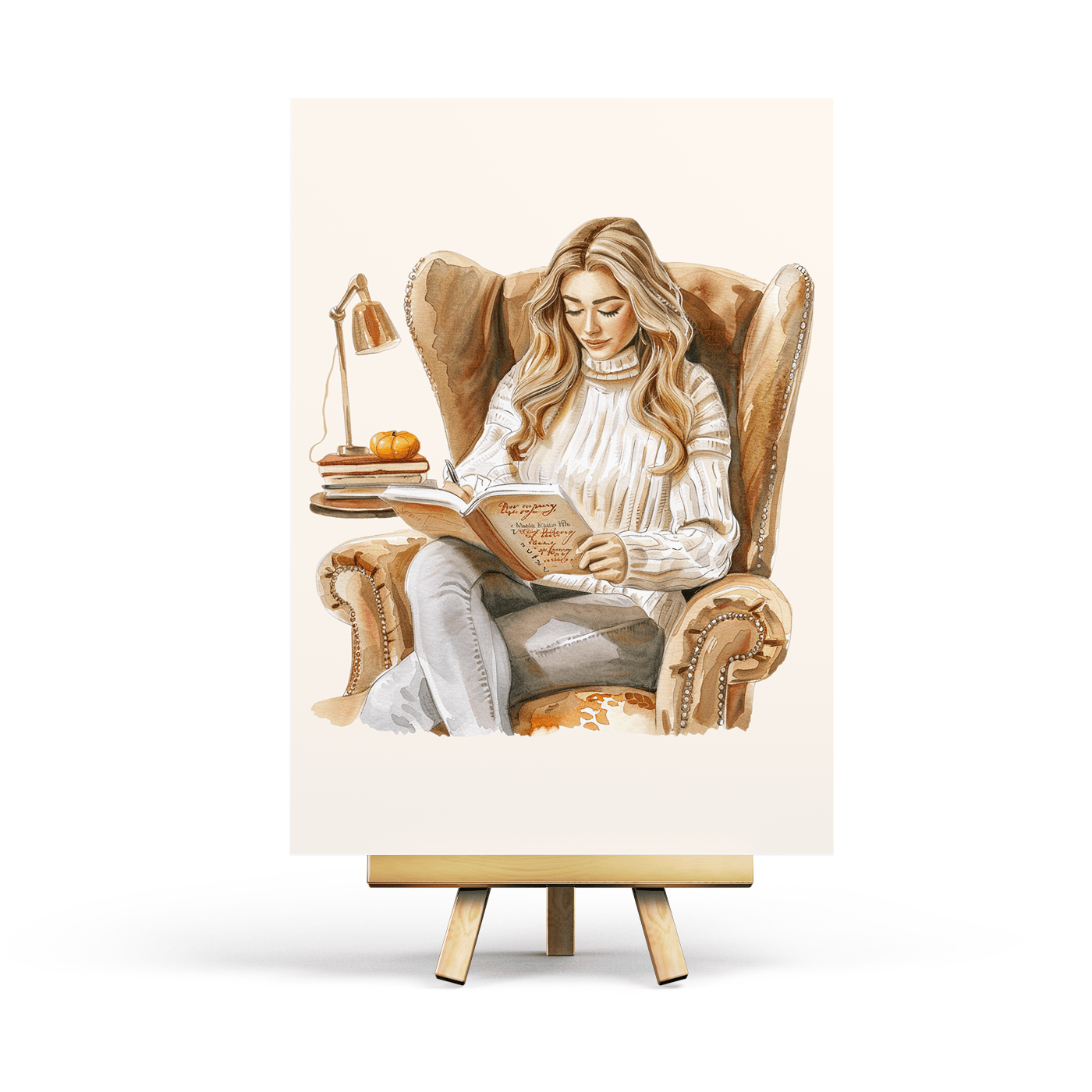 Penpaling Paula - Boho Fall - Ansichtkaart - The Dreamer's Bookshop.