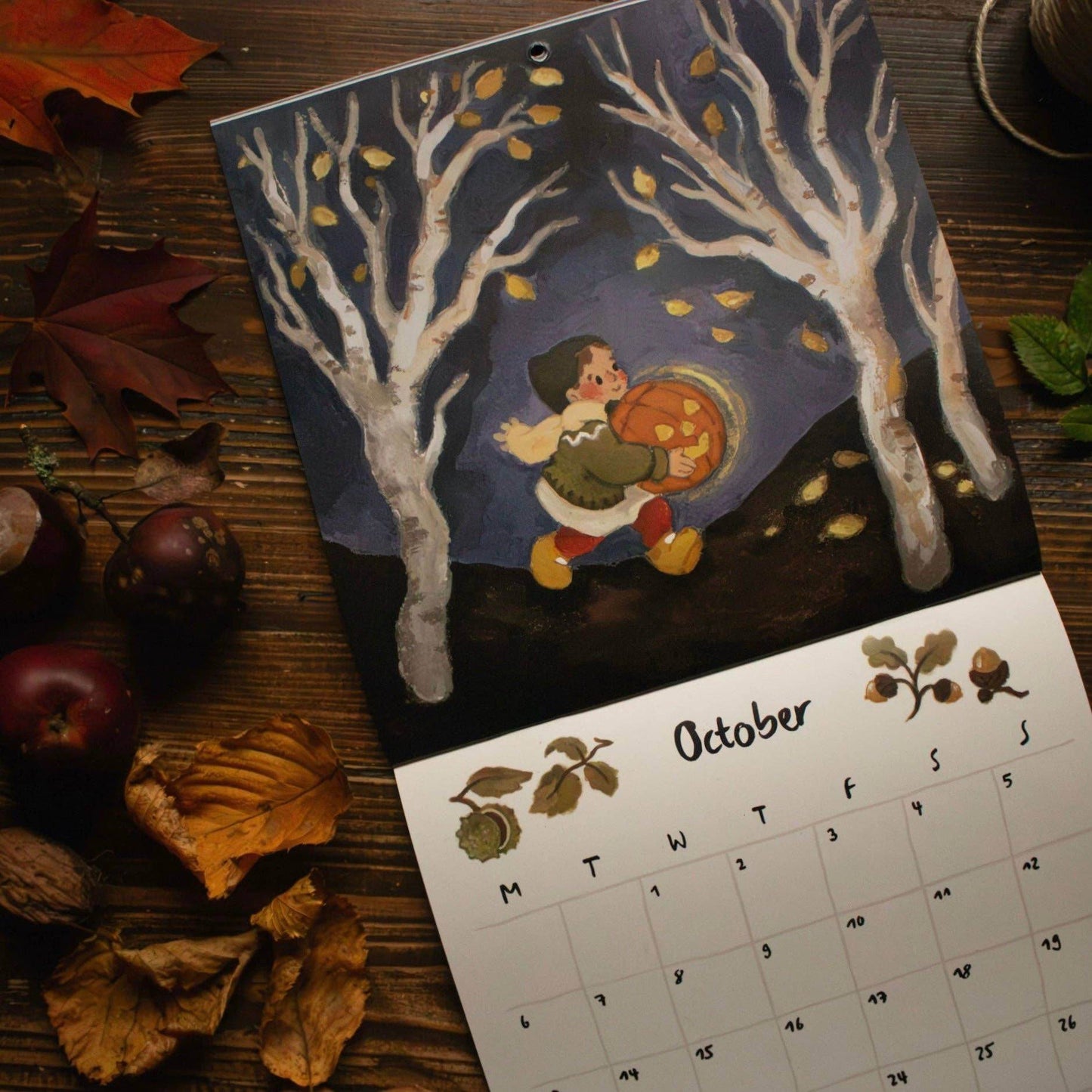 studiosatsch - De kalme kalender 2025 omarmen - The Dreamer's Bookshop.