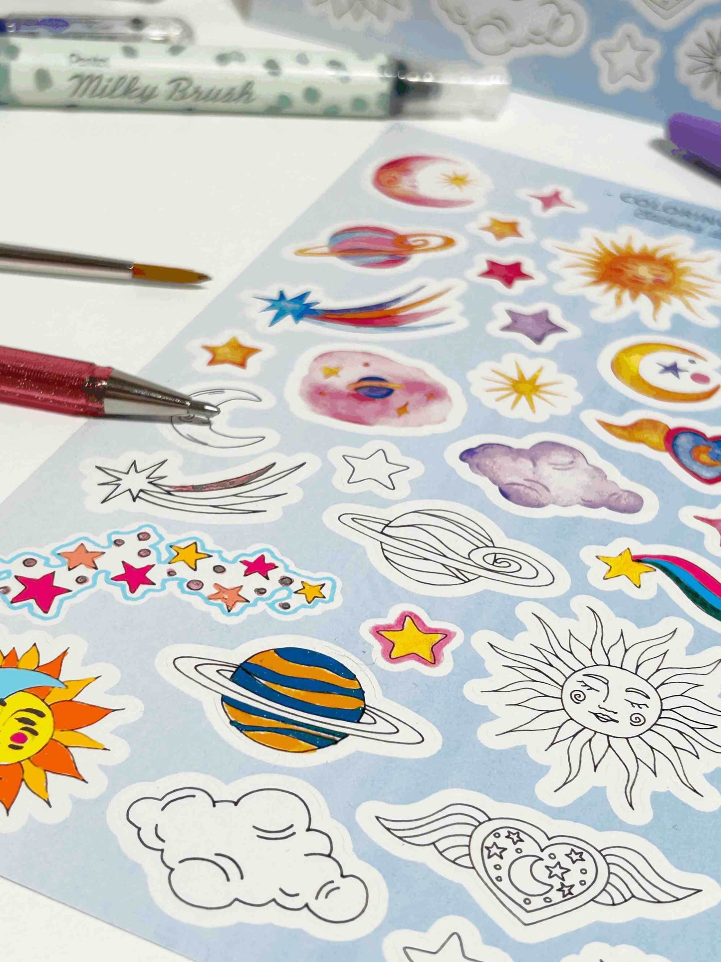 Very Wonder di Chiara Veri - Stickers - Galaxy - The Dreamer's Bookshop.