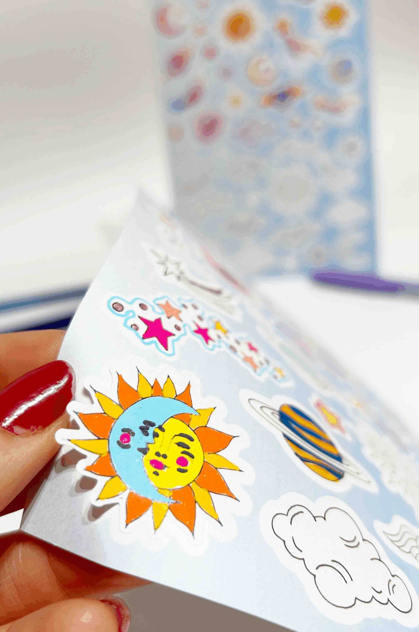 Very Wonder di Chiara Veri - Stickers - Galaxy - The Dreamer's Bookshop.