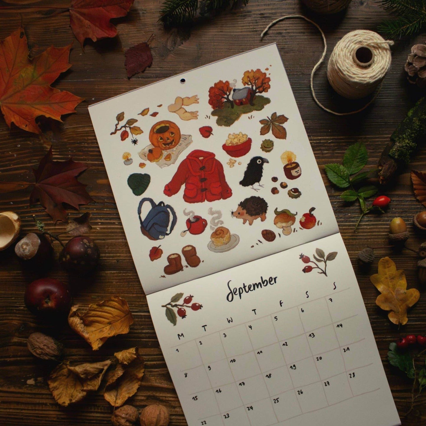 studiosatsch - De kalme kalender 2025 omarmen - The Dreamer's Bookshop.