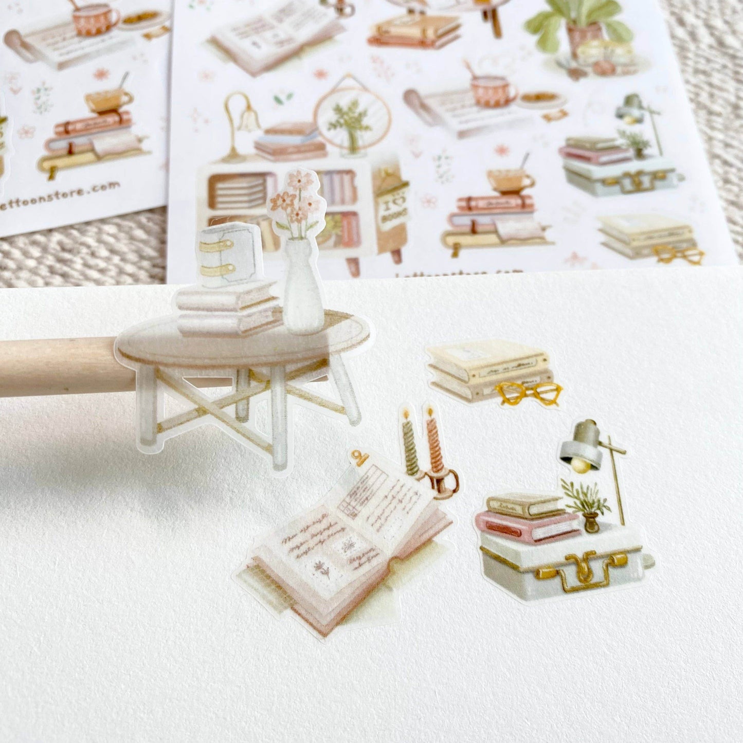 LETTOOn - Stickervel - Thuis lezen - The Dreamer's Bookshop.