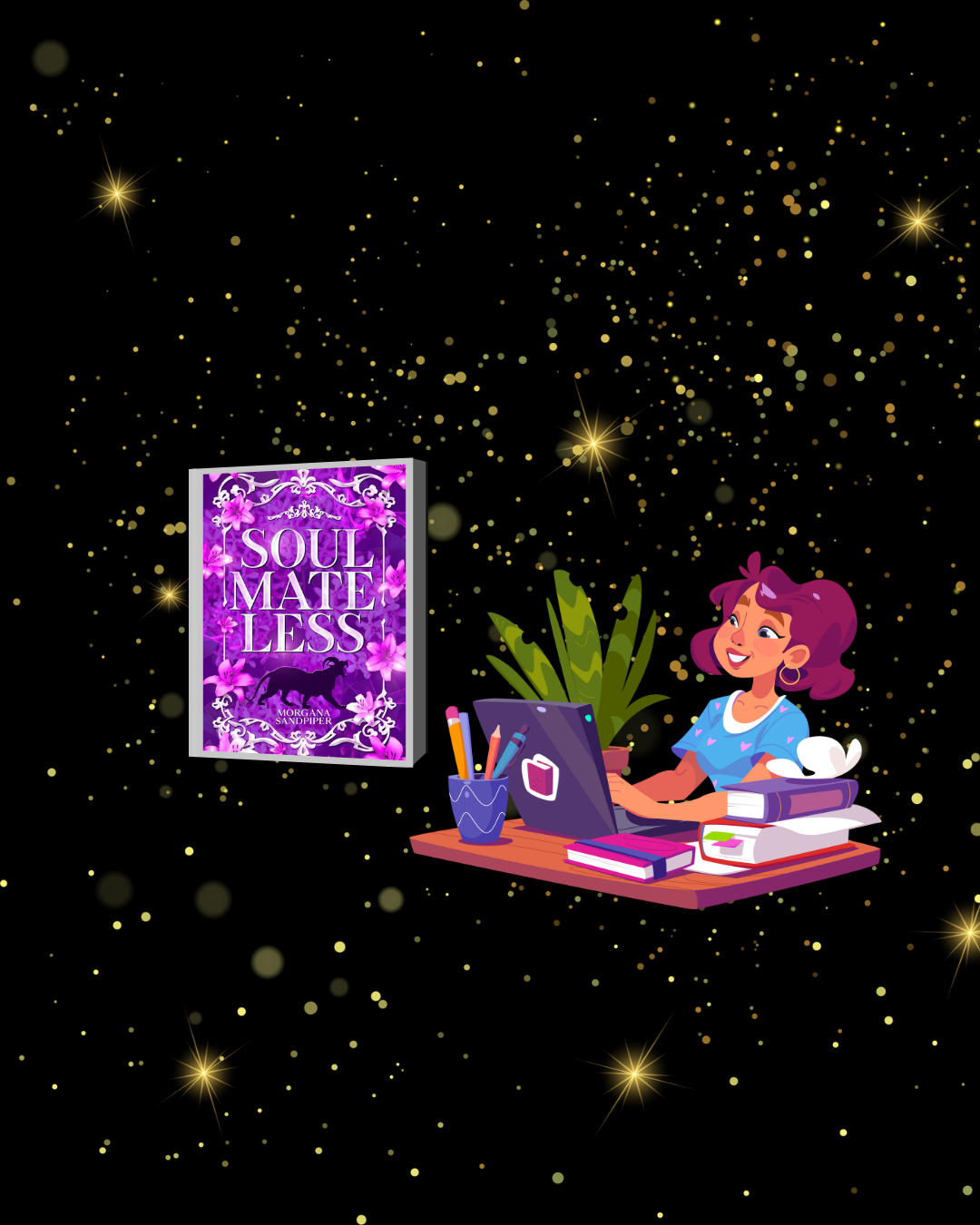 Indie Authors Uncovered - Meet the person behind the pages - Meet Morgana Sandpiper - A chaotic mashup of everything I love about stories - The Dreamer's Bookshop.