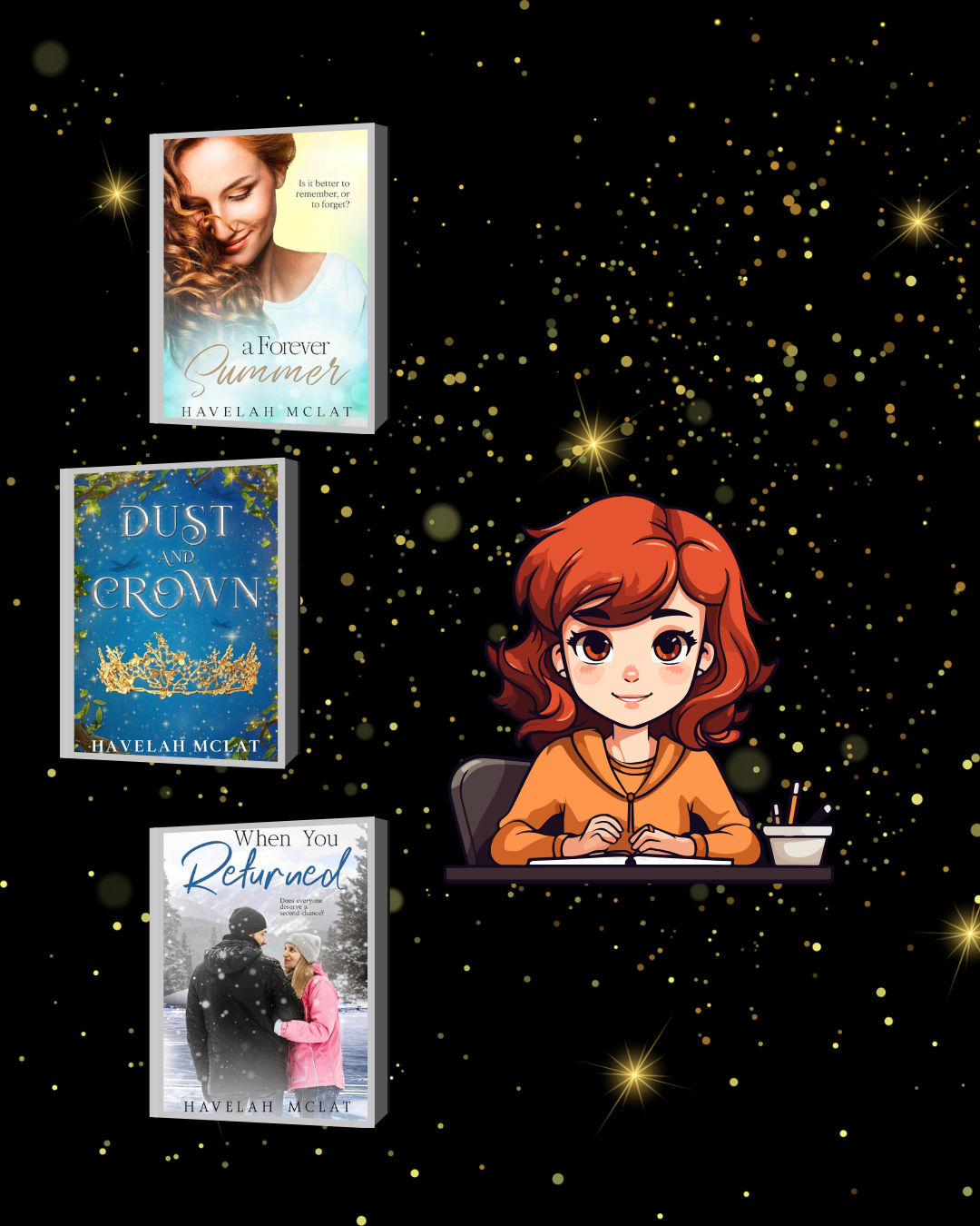 Indie Authors Uncovered - Meet the person behind the pages - Havelah McLat - Heart-warming - The Dreamer's Bookshop.