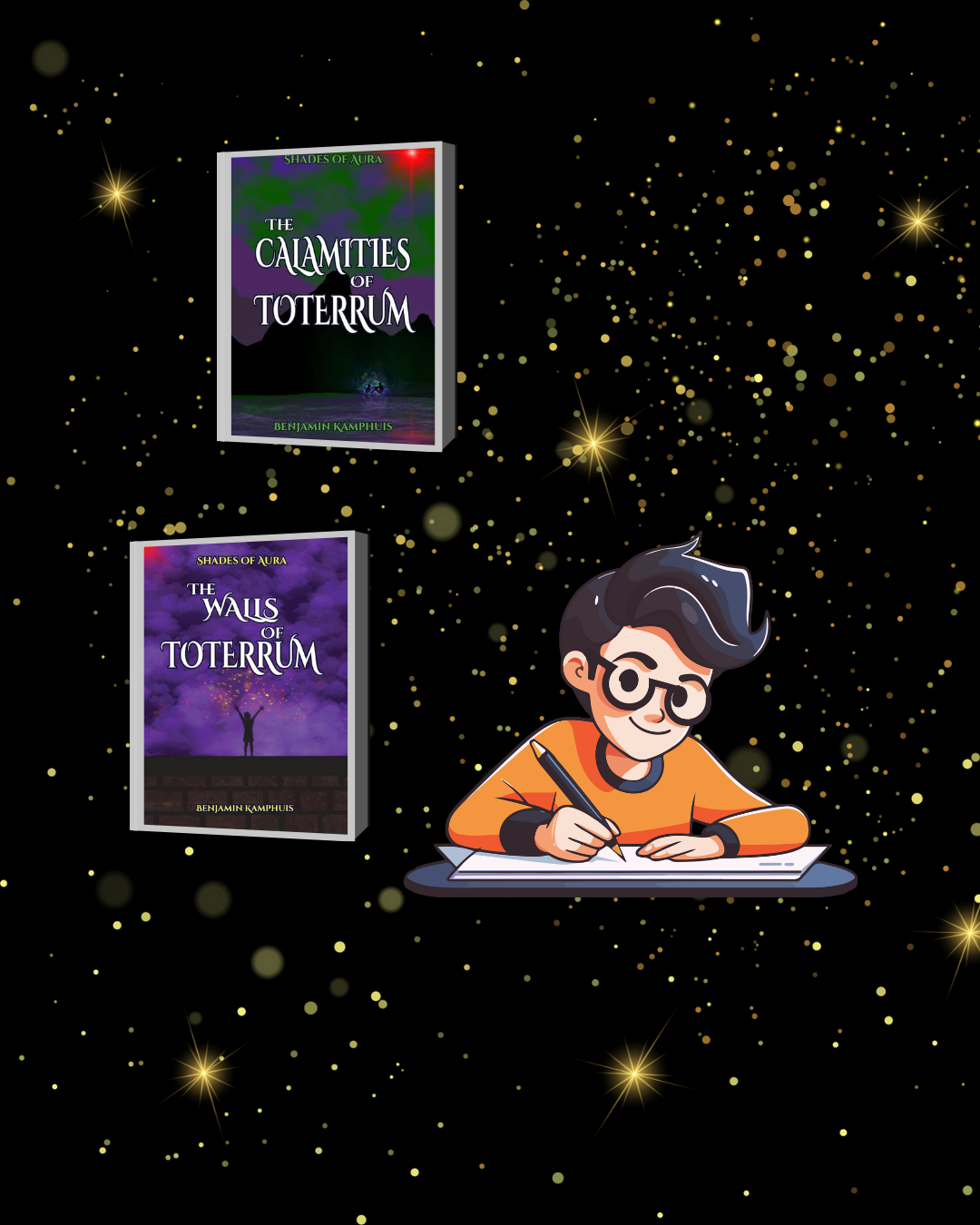 Indie Authors Uncovered - Meet the person behind the pages - Benjamin Kamphuis - Magical Growth - The Dreamer's Bookshop.